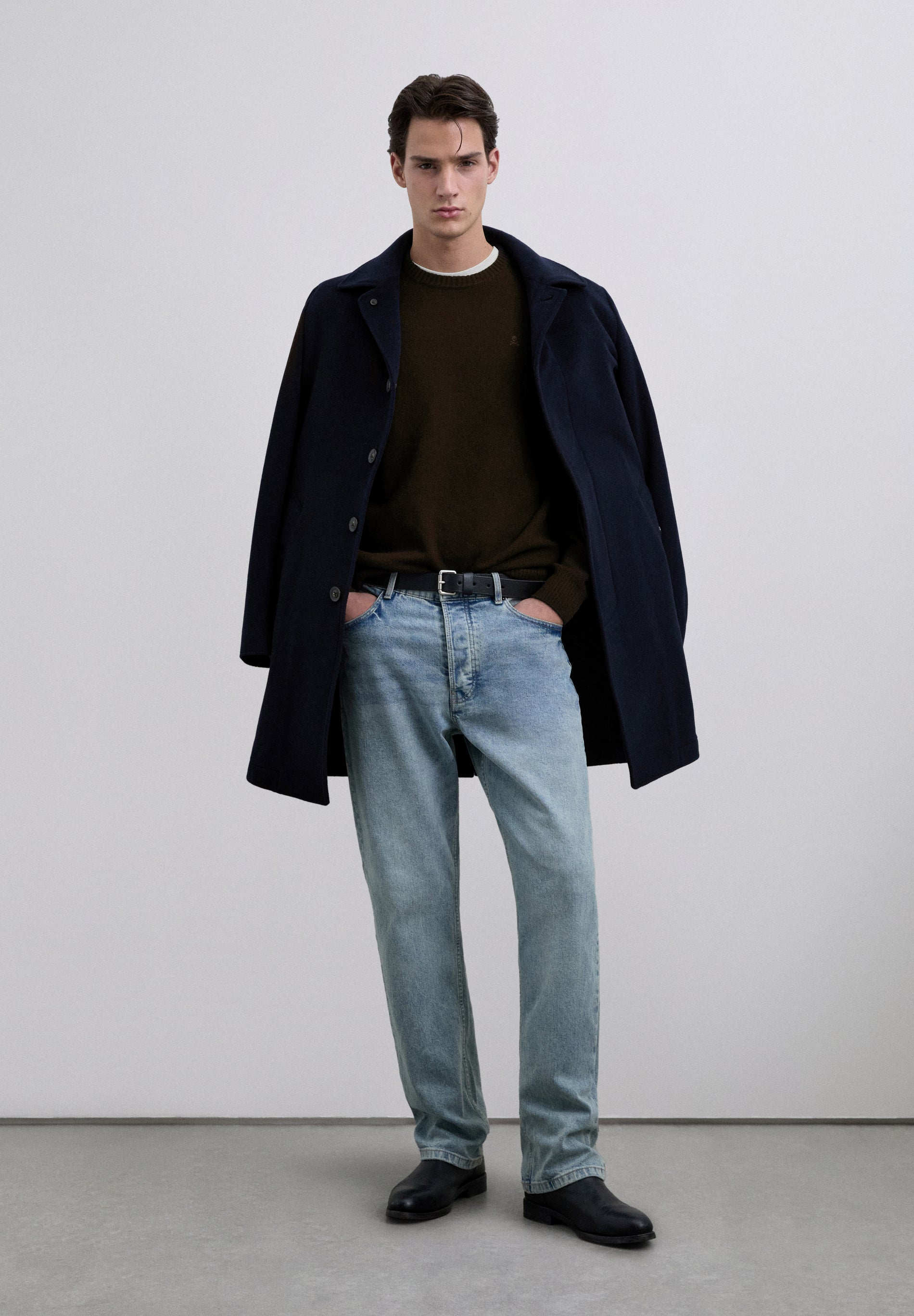 SWEATER DE LÃ COM LOGÓTIPO