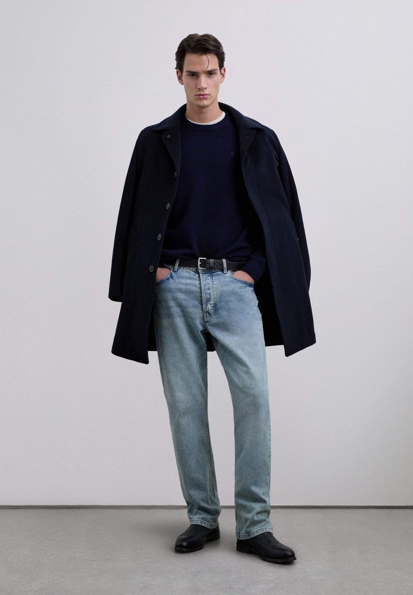 SWEATER DE LÃ COM LOGÓTIPO