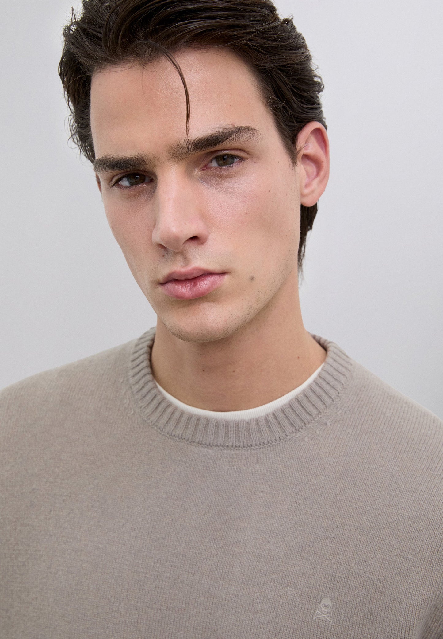 SWEATER DE LÃ COM LOGÓTIPO