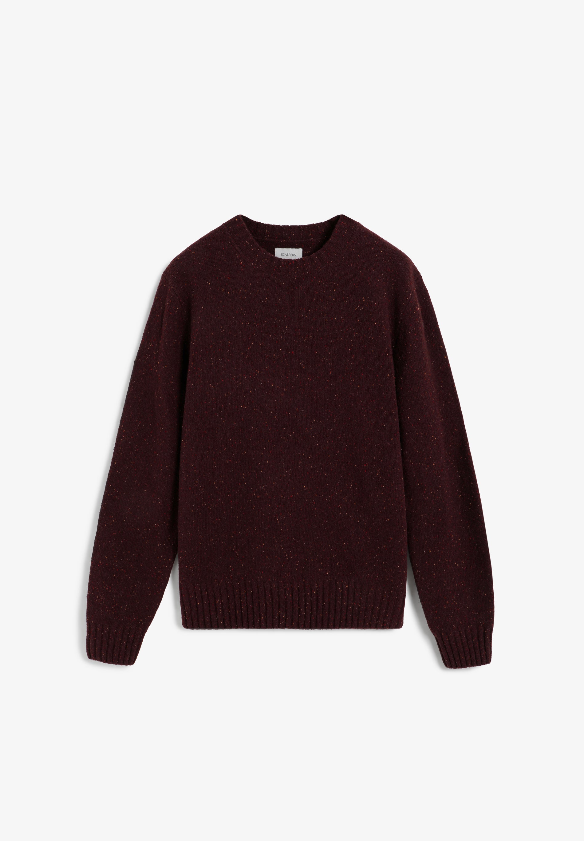 CAMISOLA DE LÃ COM DECOTE REDONDO