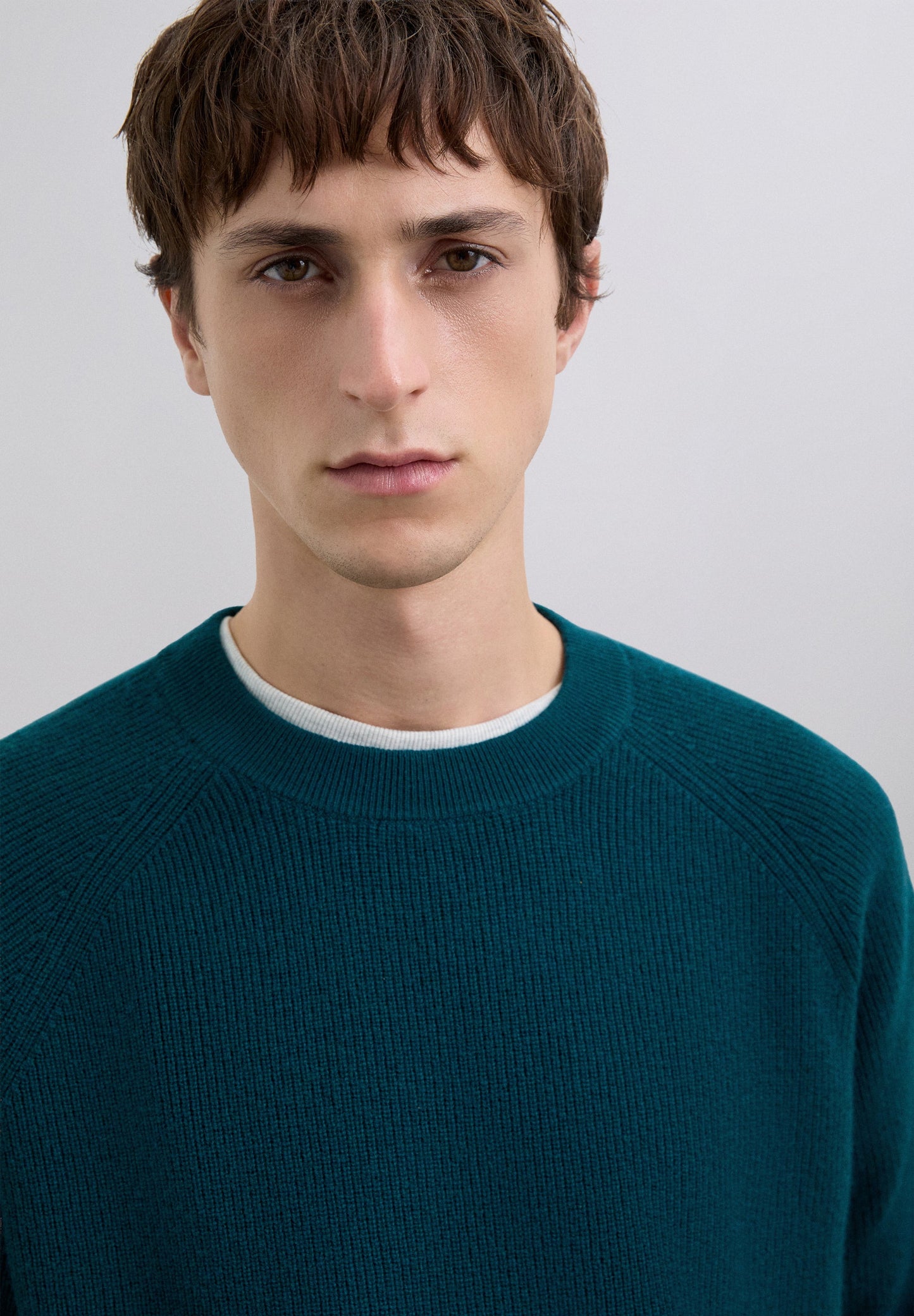 SWEATER MISTURA DE LÃ E CAXEMIRA