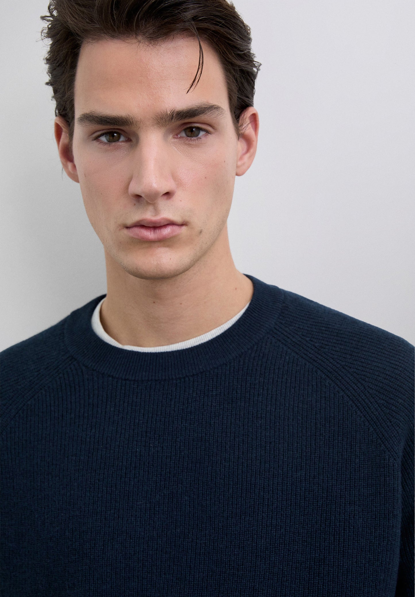 SWEATER MISTURA DE LÃ E CAXEMIRA