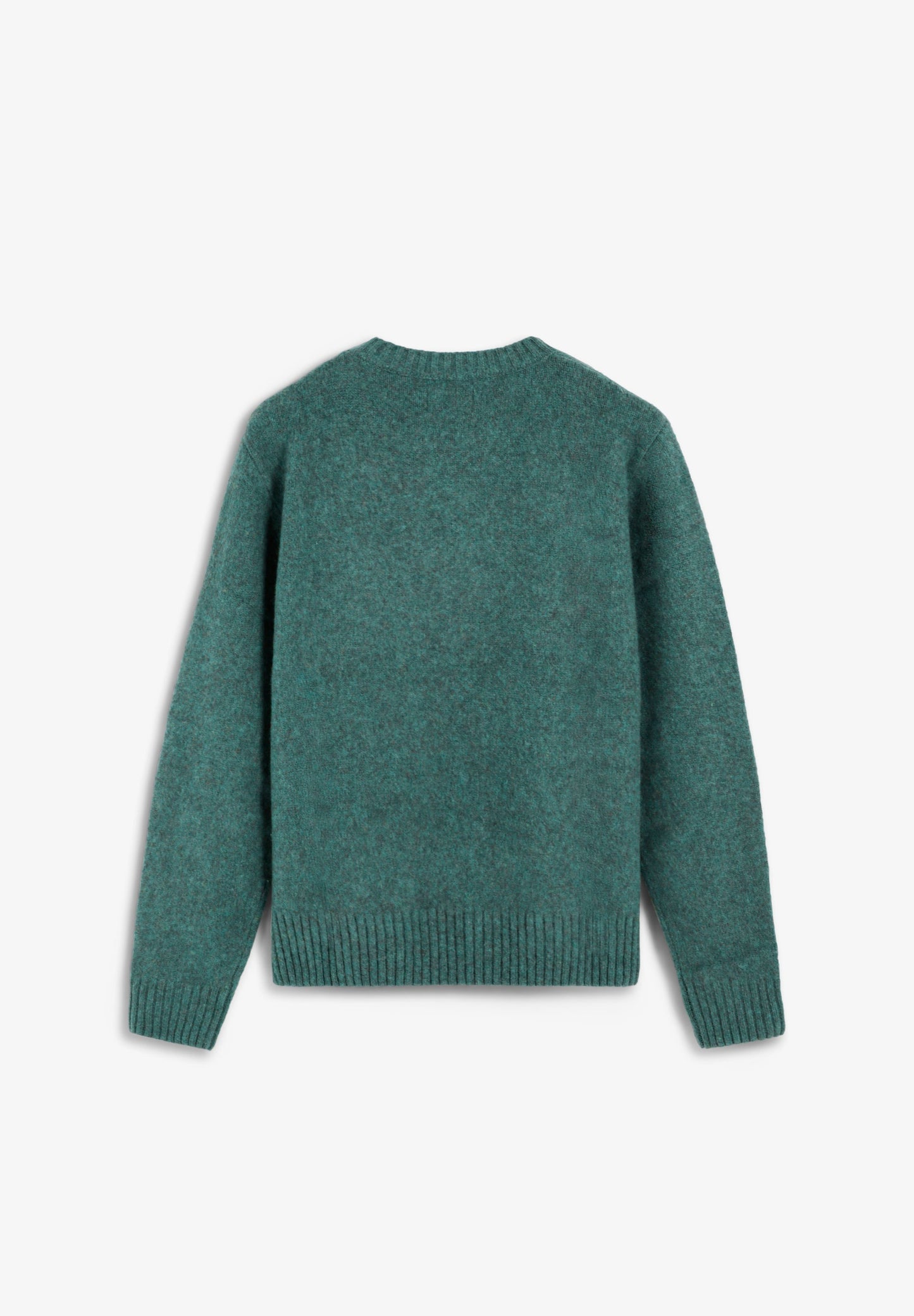 SWEATER DE LÃ COM EFEITO ESCOVADO