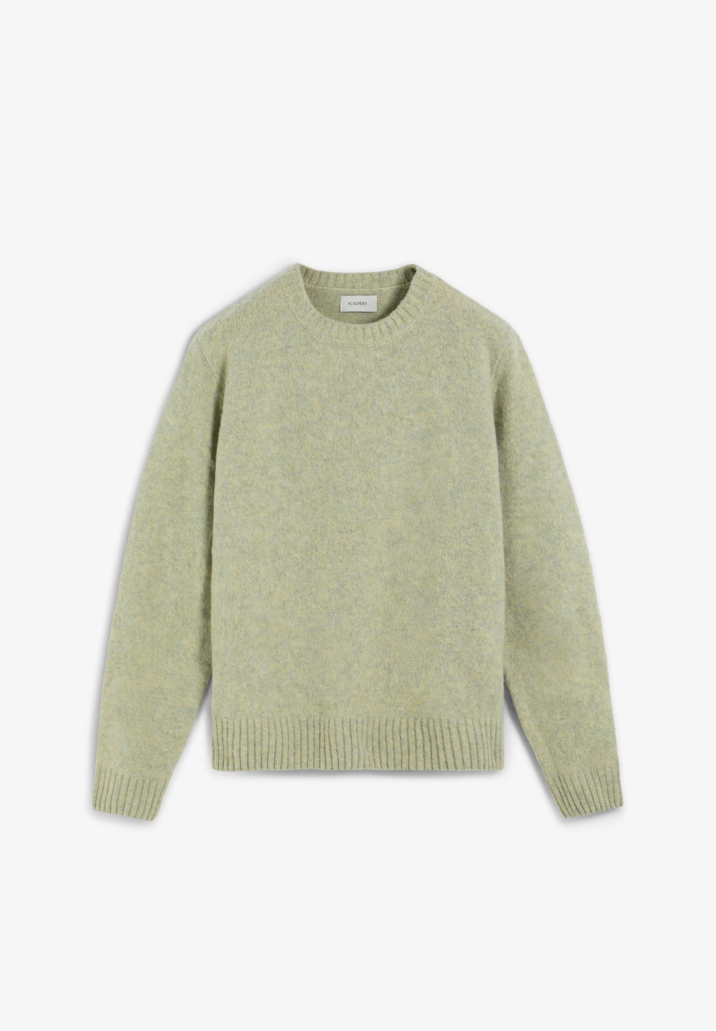 SWEATER DE LÃ COM EFEITO ESCOVADO