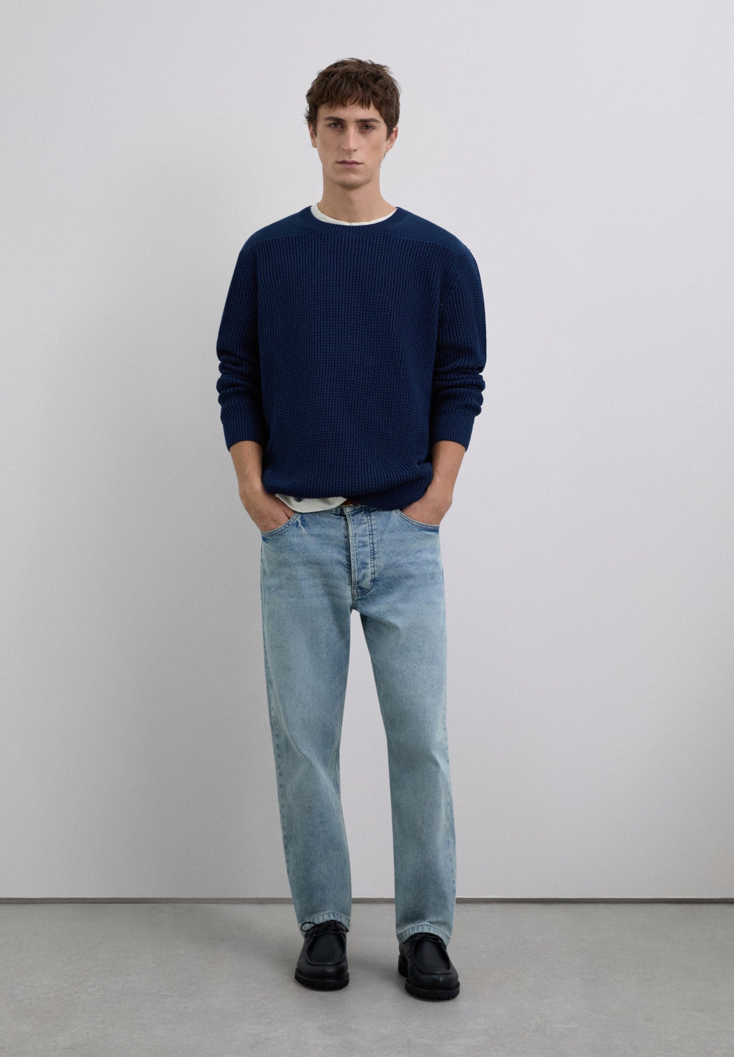 SWEATER ESTRUTURADA COM LOGÓTIPO