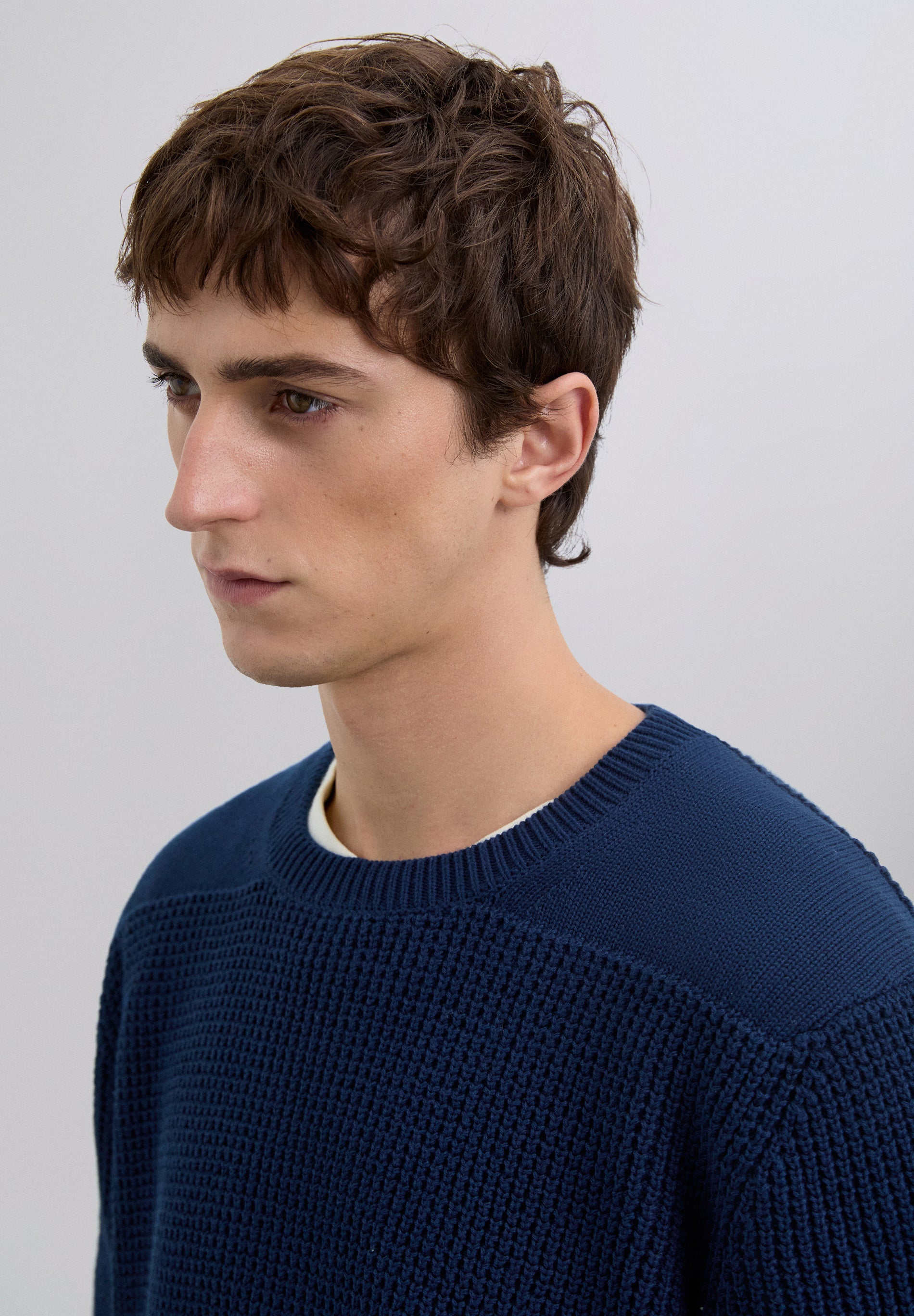 SWEATER ESTRUTURADA COM LOGÓTIPO