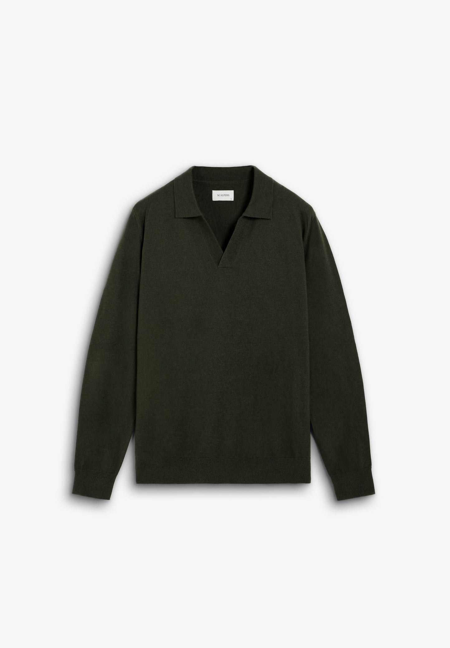 CAMISA POLO EM MALHA DE LÃ