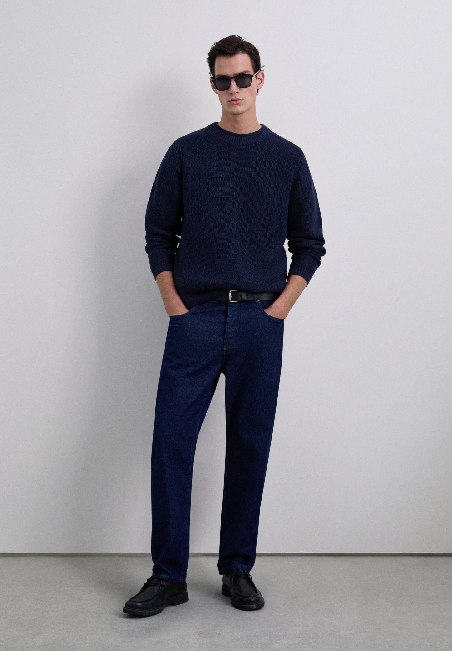 SWEATER DE MALHA COM ESTRUTURA