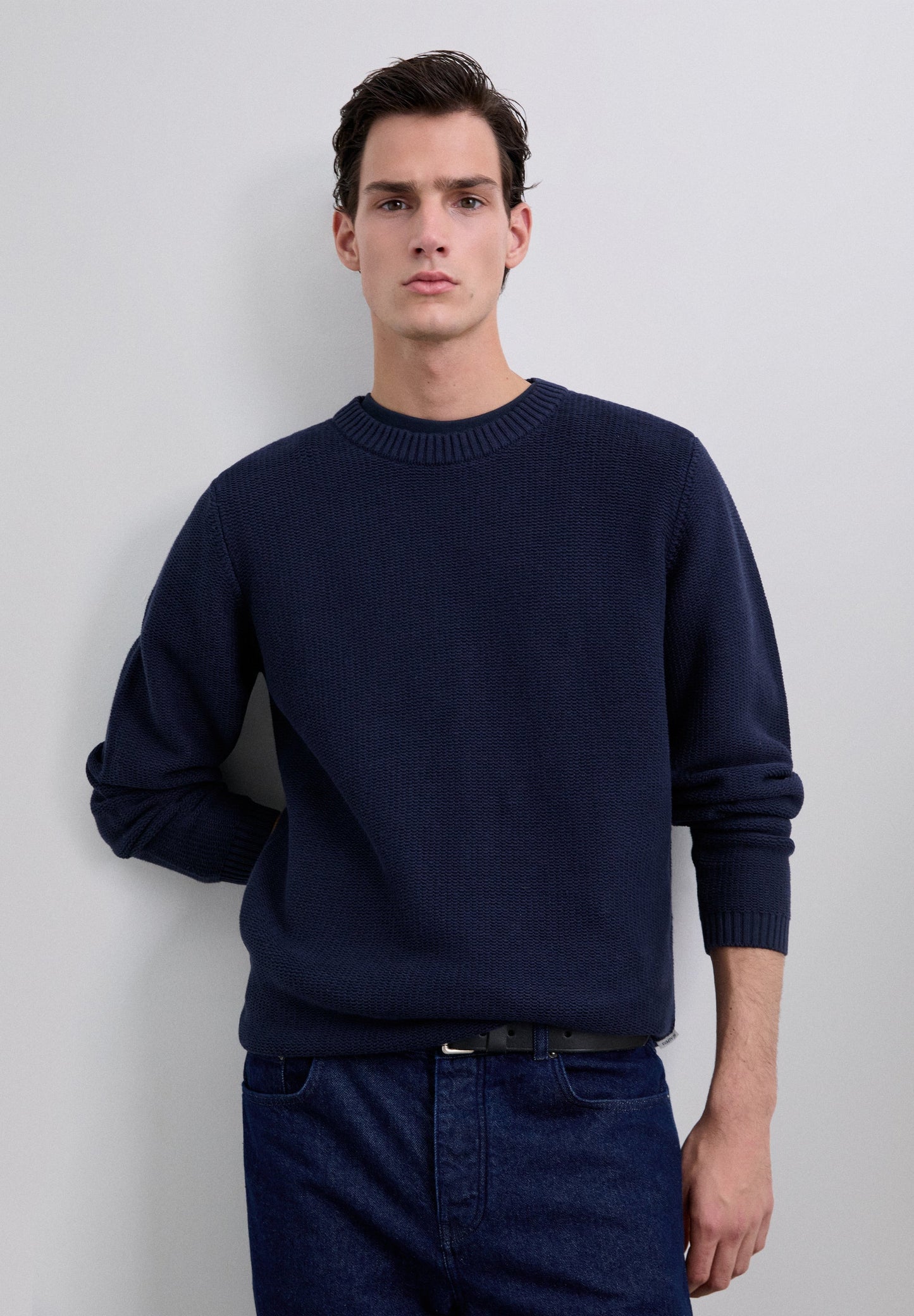 SWEATER DE MALHA COM ESTRUTURA