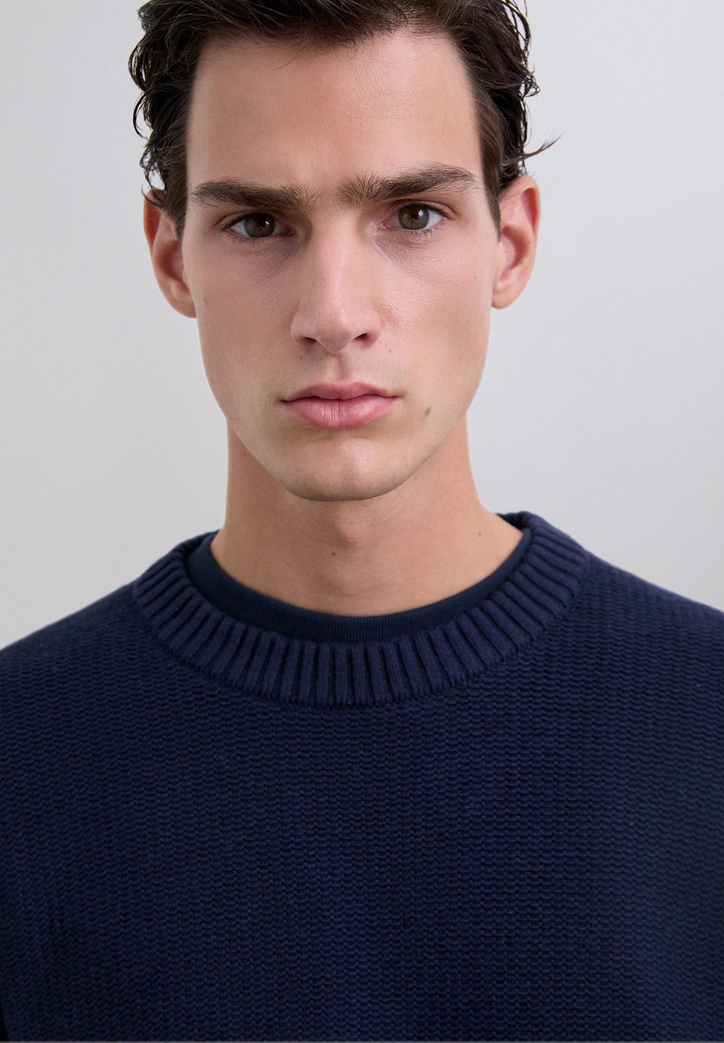 SWEATER DE MALHA COM ESTRUTURA