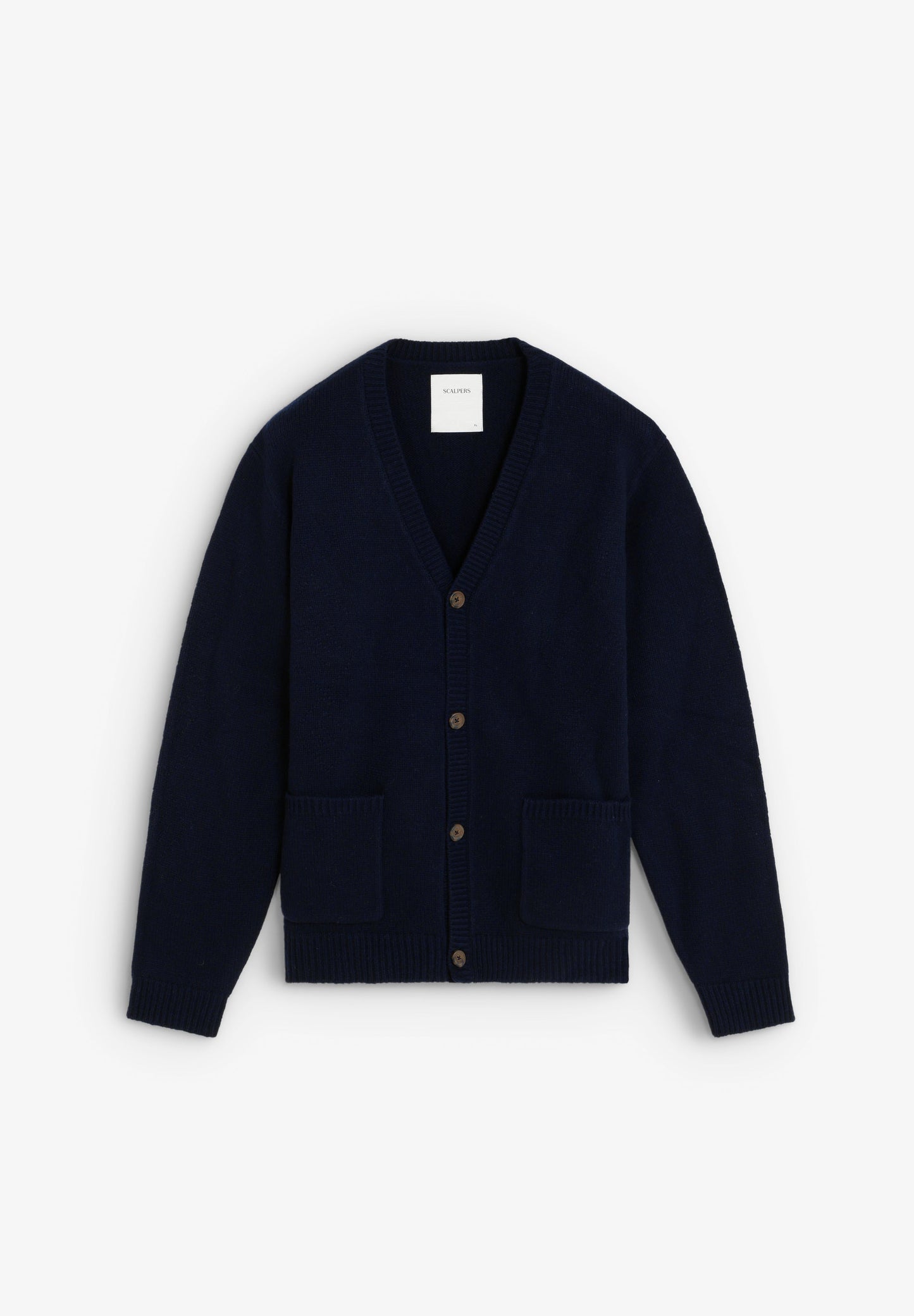 CARDIGAN DE LÃ TEXTURA DIAMANTE