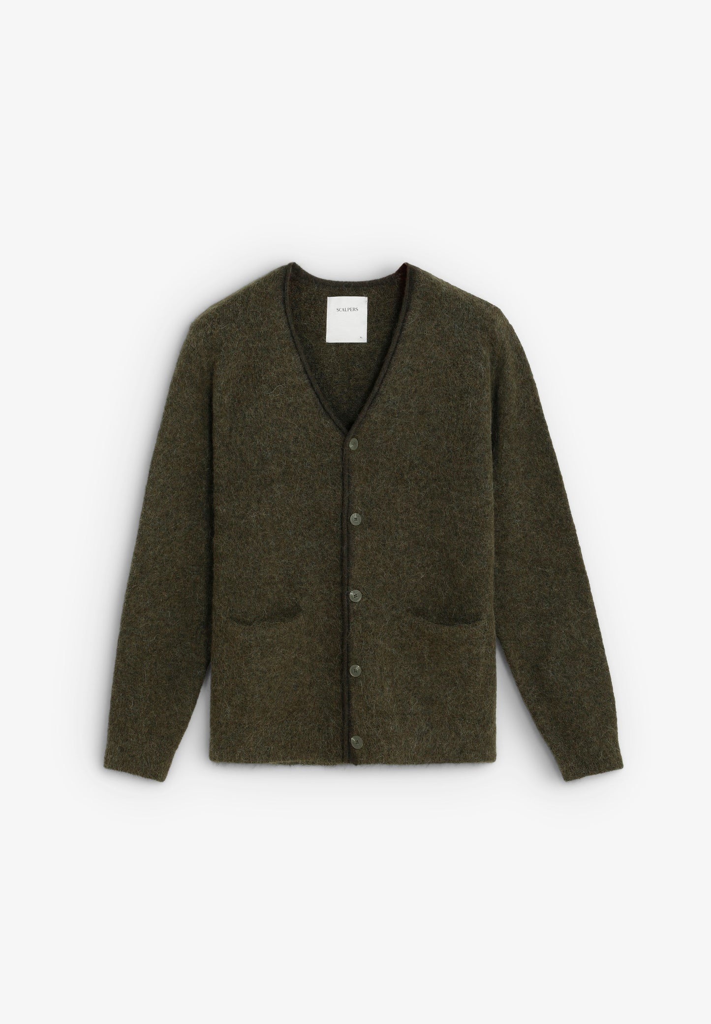 CARDIGAN DE ALPACA COM DECOTE EM V