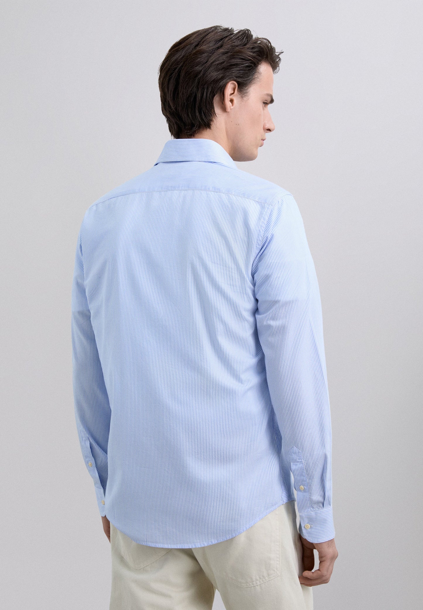 CAMISA ÀS RISCAS COM SKULL