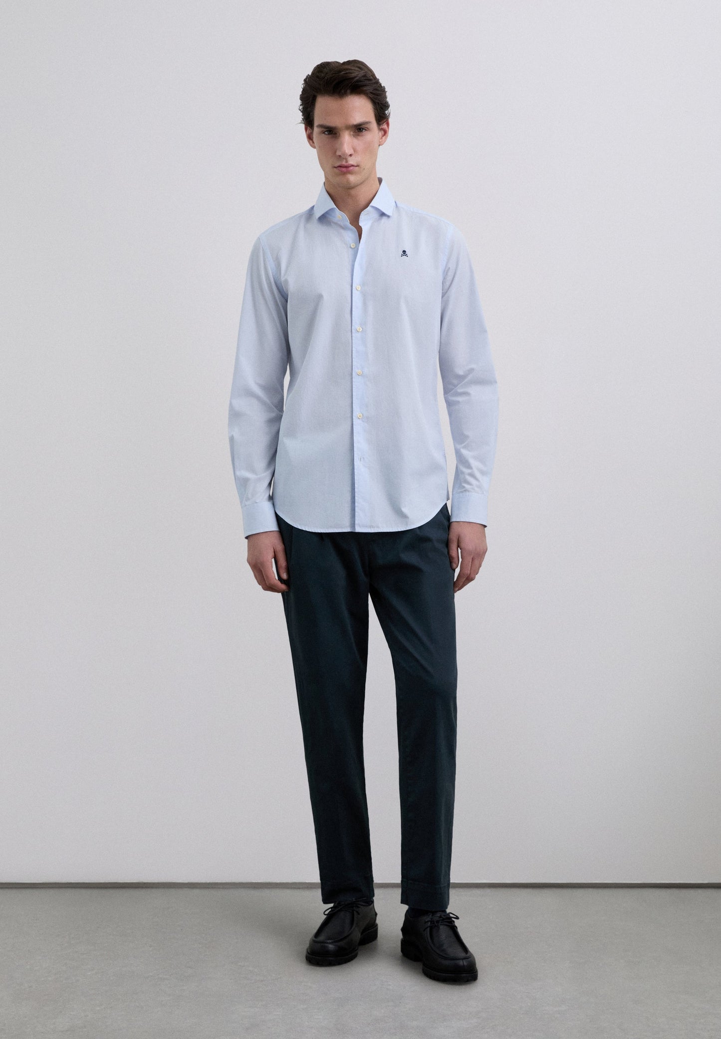 CAMISA SKULL BORDADA