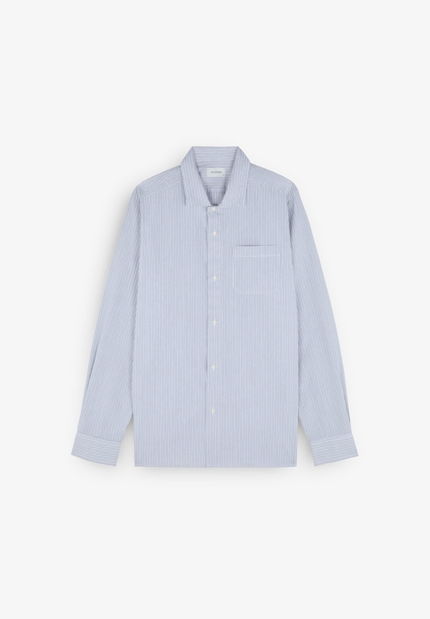 CAMISA ÀS RISCAS COM SKULL