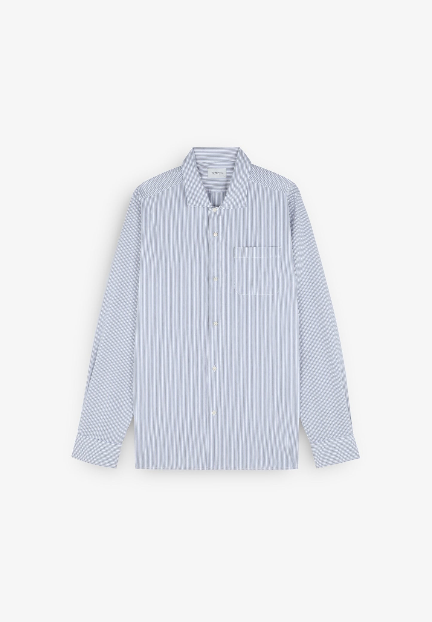 CAMISA ÀS RISCAS COM SKULL