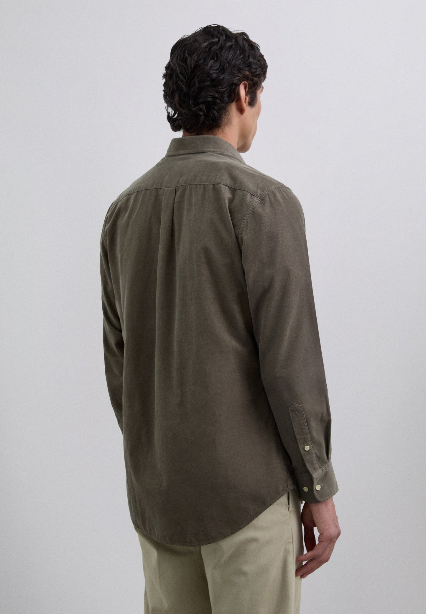 CAMISA BOMBAZINA FINA COM SKULL