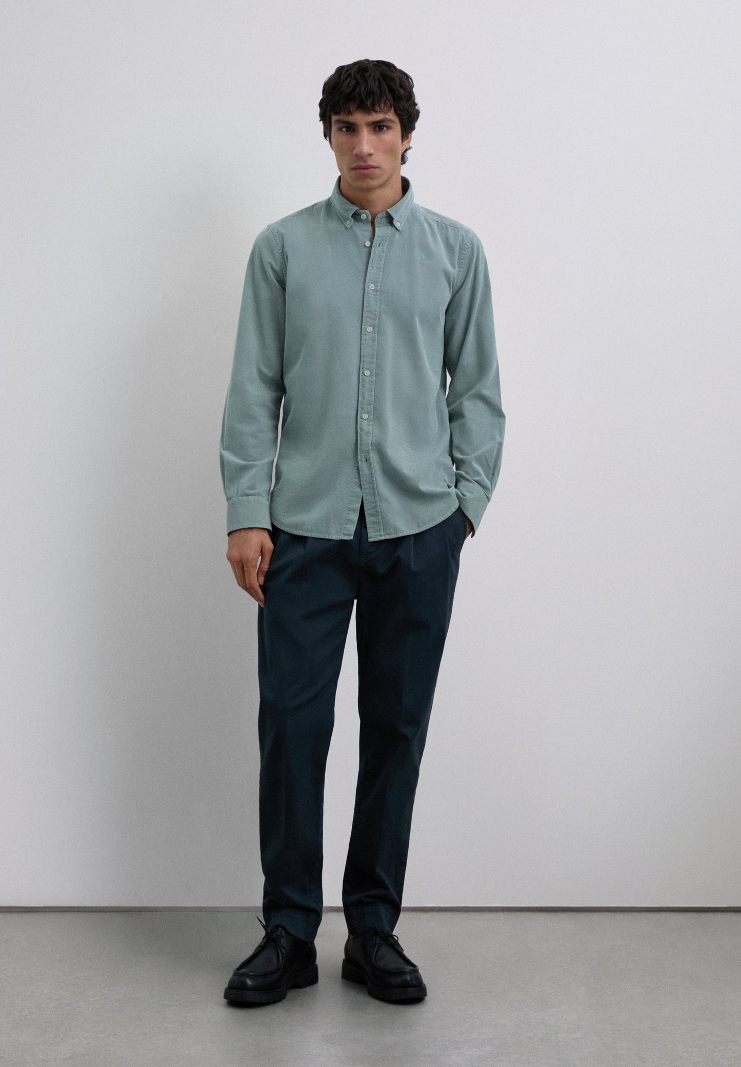 CAMISA BOMBAZINA FINA COM SKULL