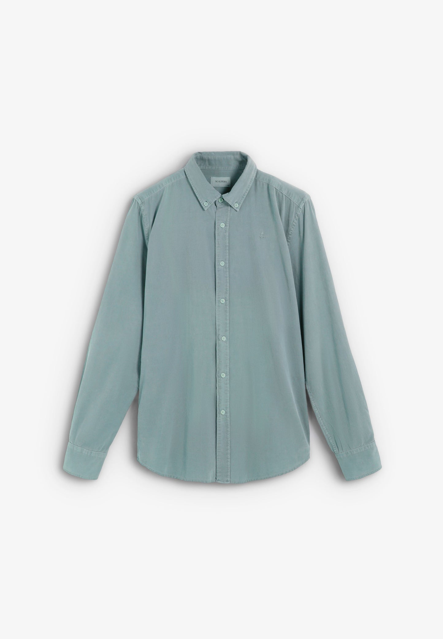 CAMISA BOMBAZINA FINA COM SKULL