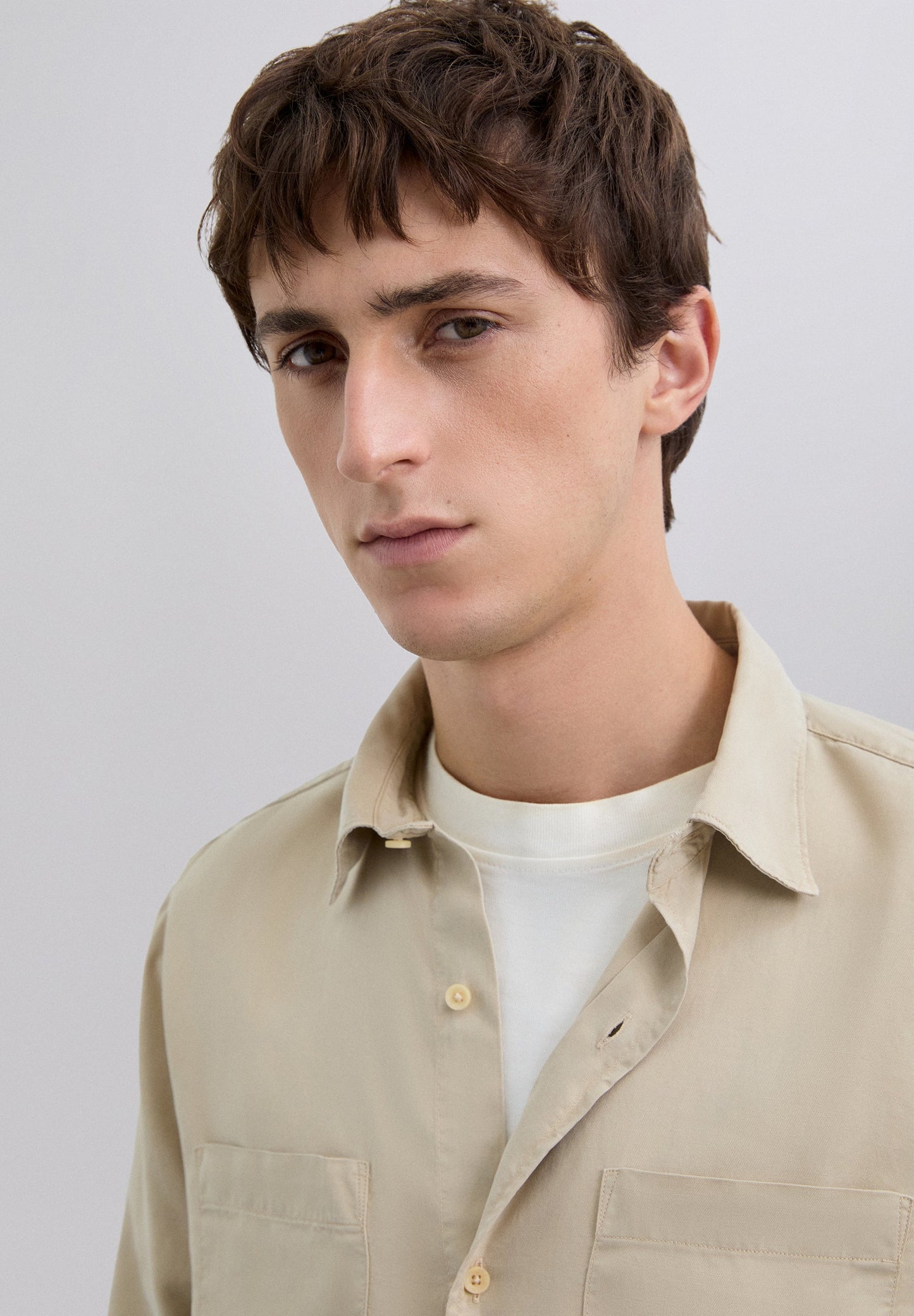 CAMISA SLIM FIT ALGODÃO