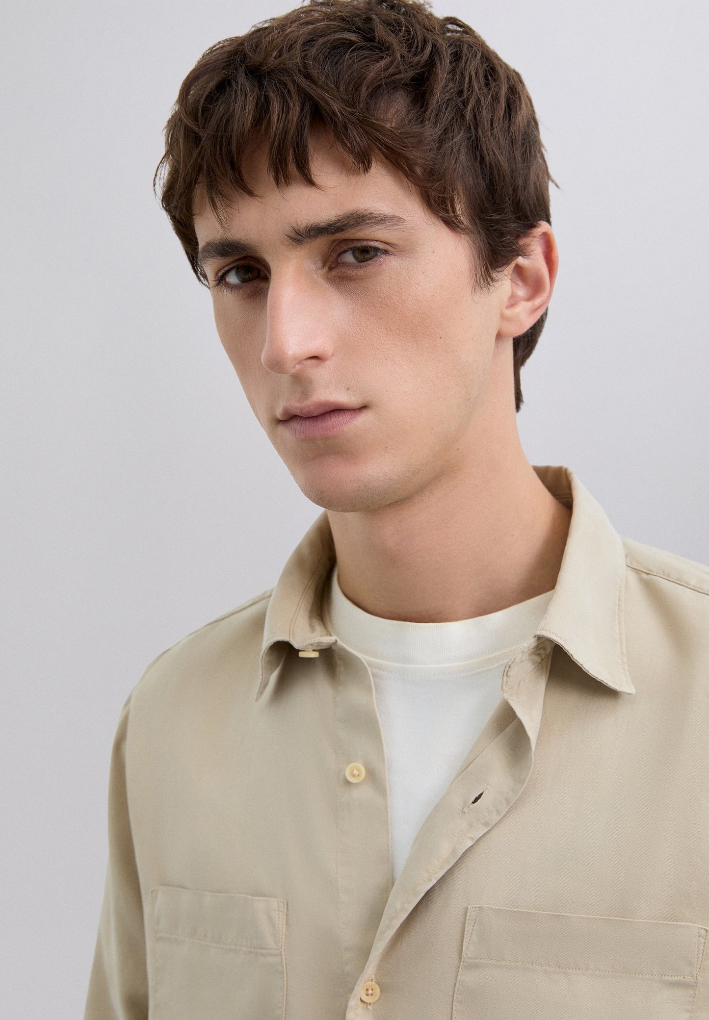 CAMISA SLIM FIT ALGODÃO