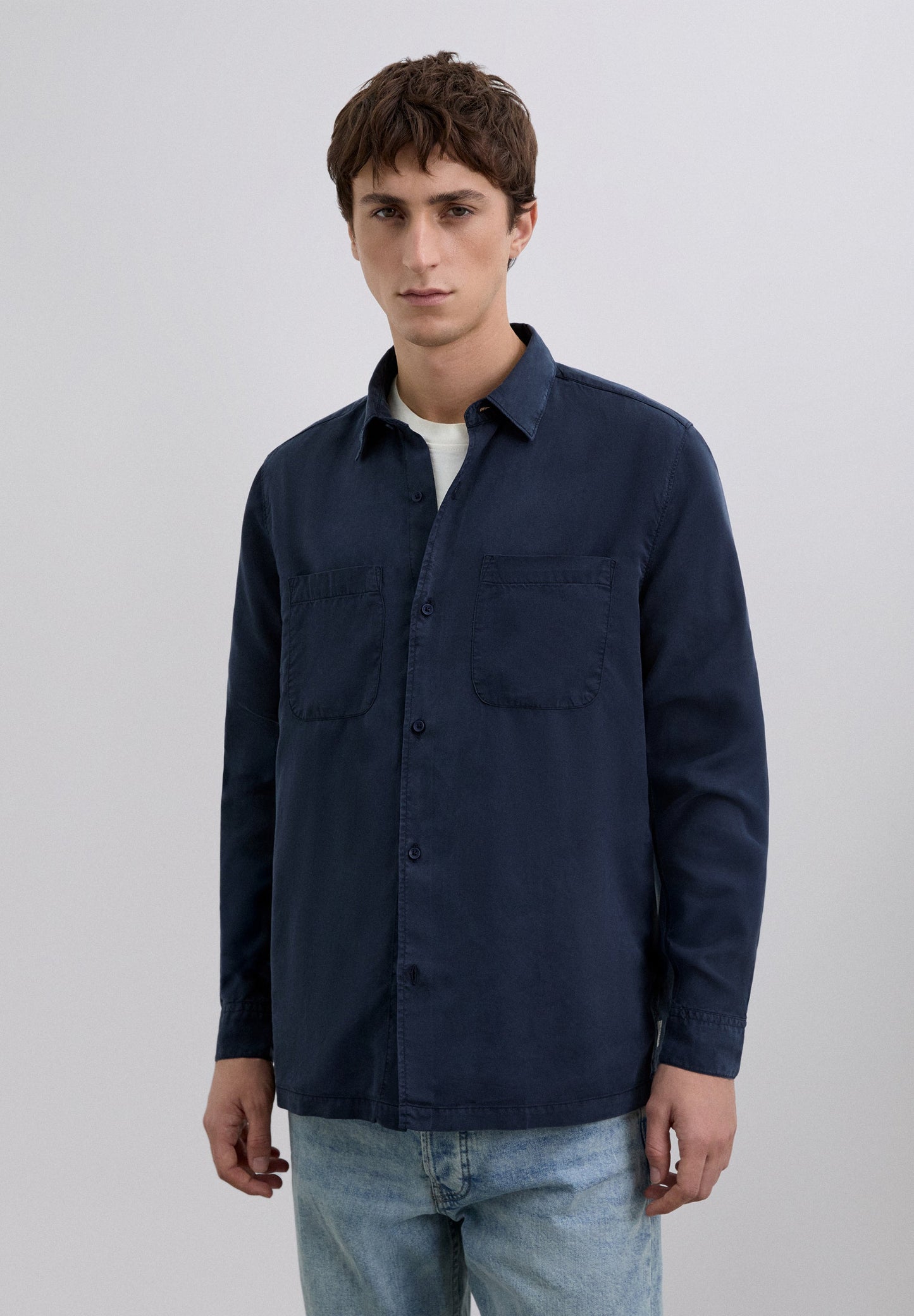 CAMISA SLIM FIT ALGODÓN - Scalpers