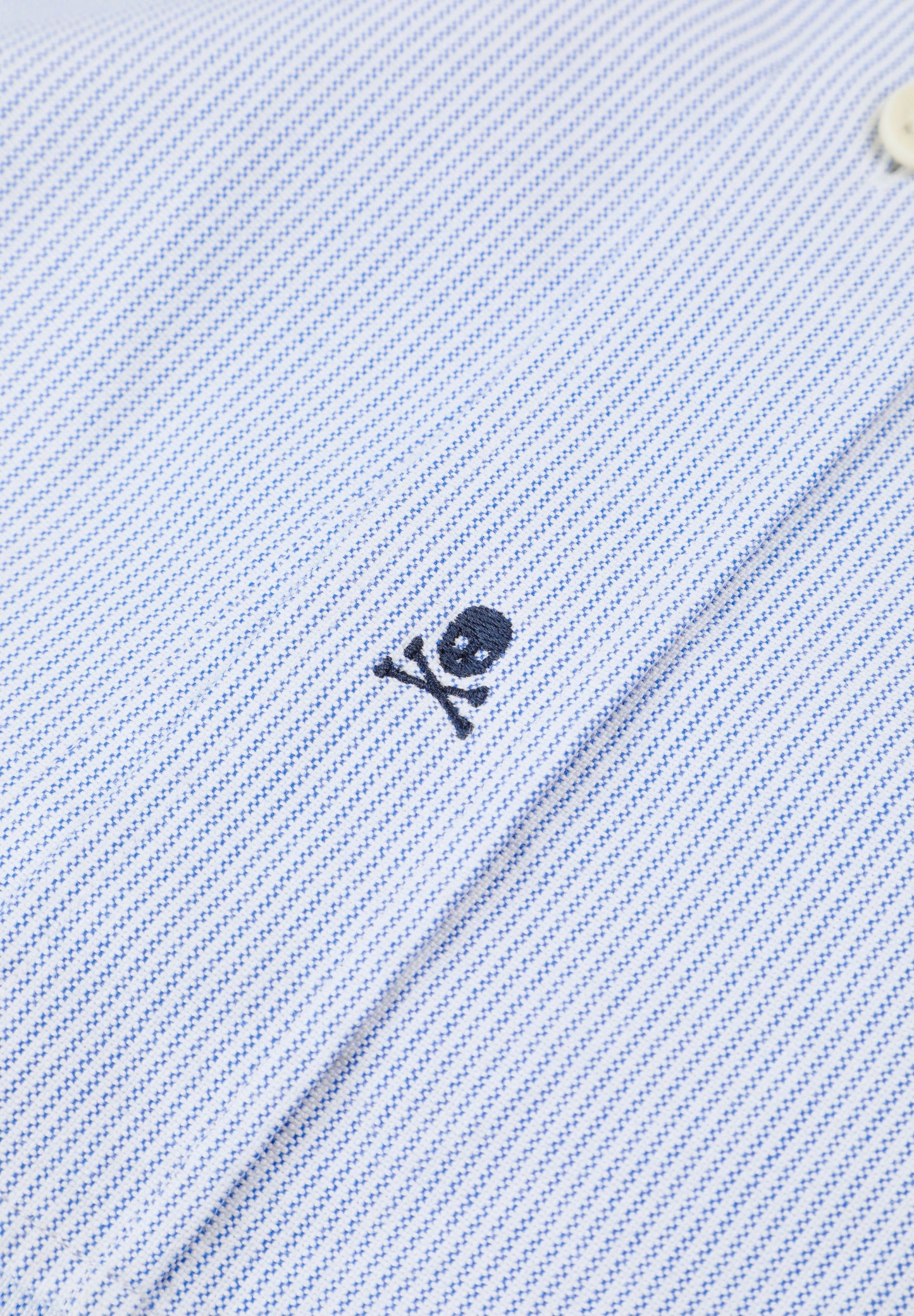 CAMISA ÀS RISCAS COM SKULL