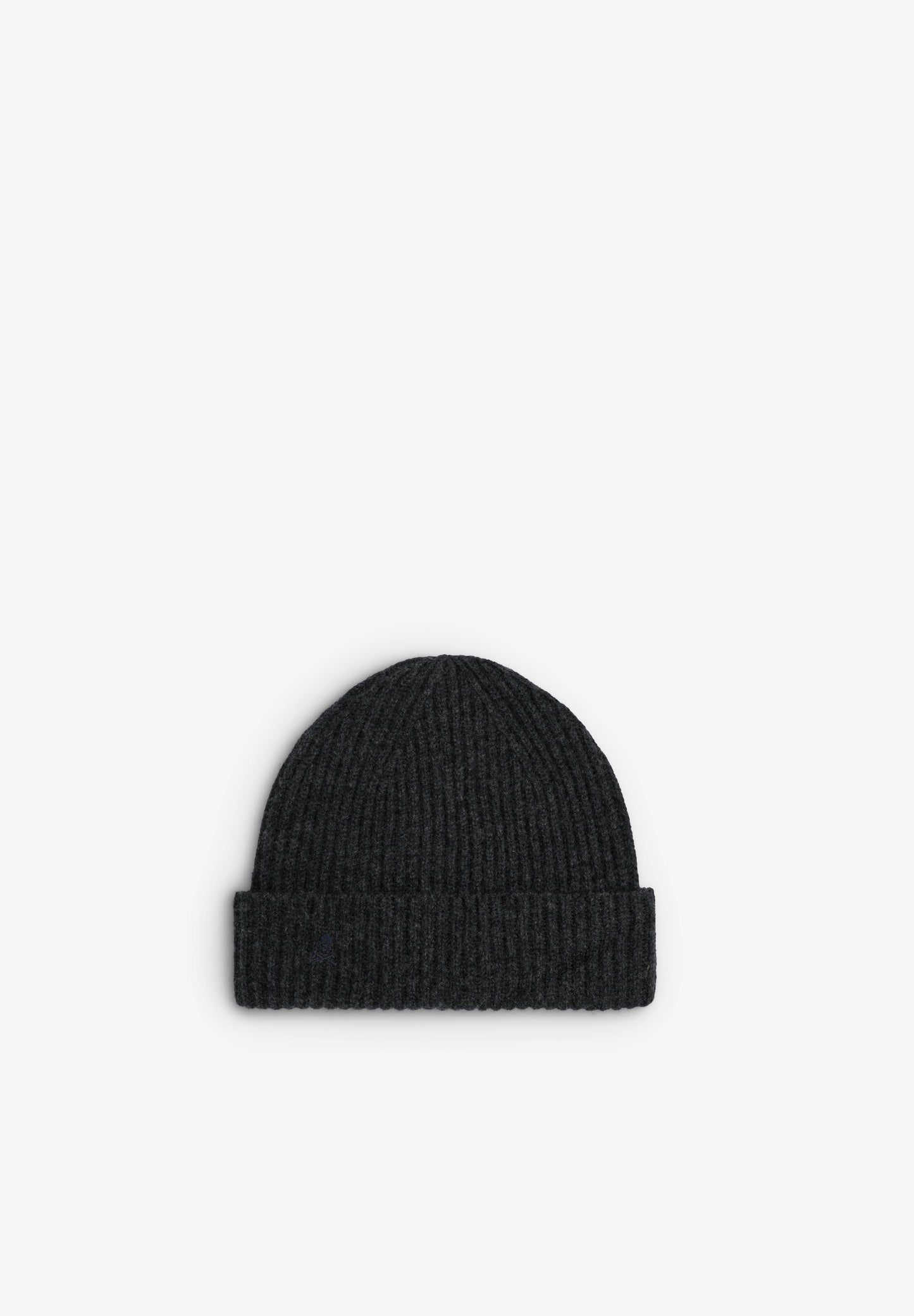 GORRO DE MALHA MISTURA DE LÃ BORDADO