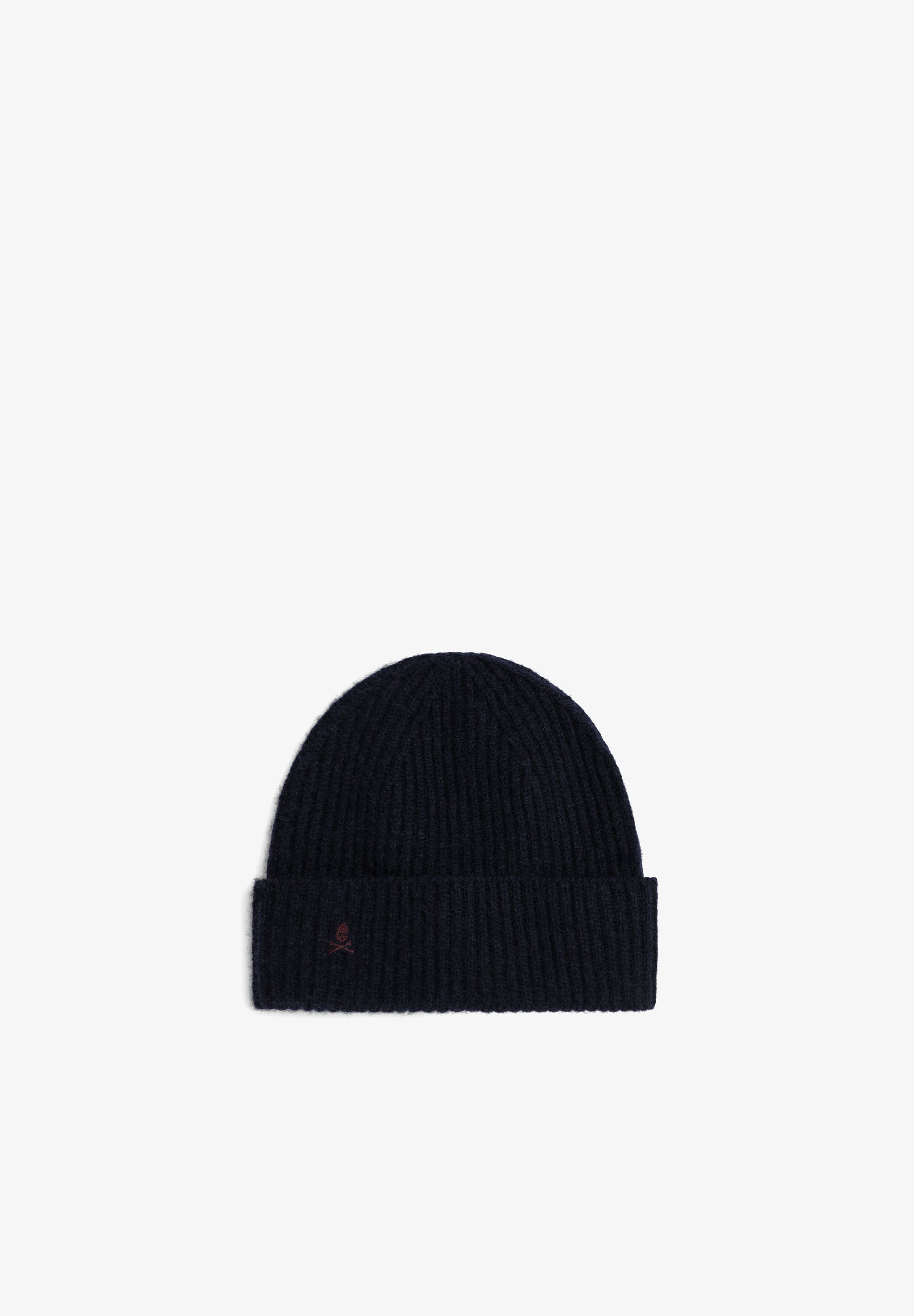 GORRO DE MALHA MISTURA DE LÃ BORDADO