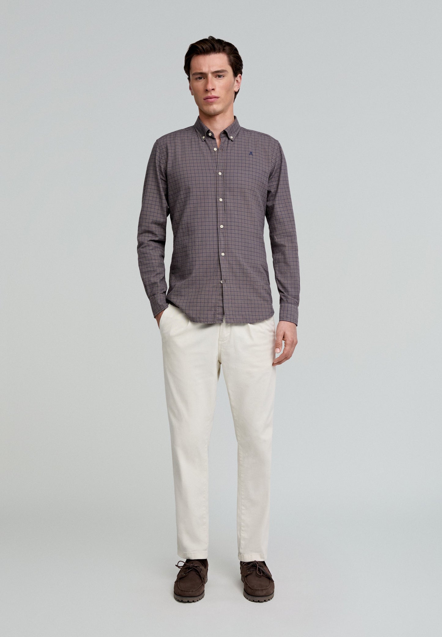 CAMISA XADREZ COM SKULL A CONTRASTAR