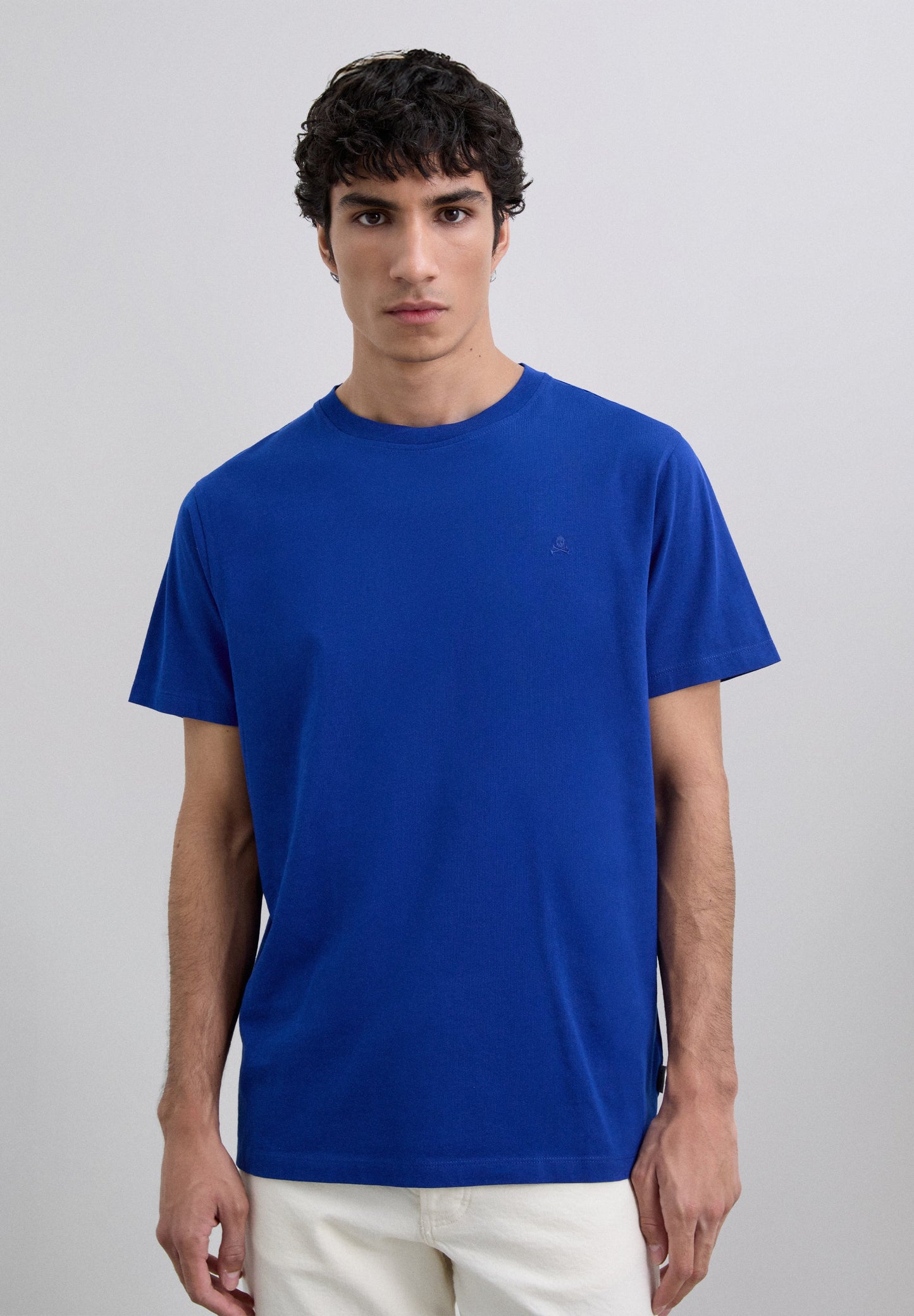 SCNEWSKULL TEE