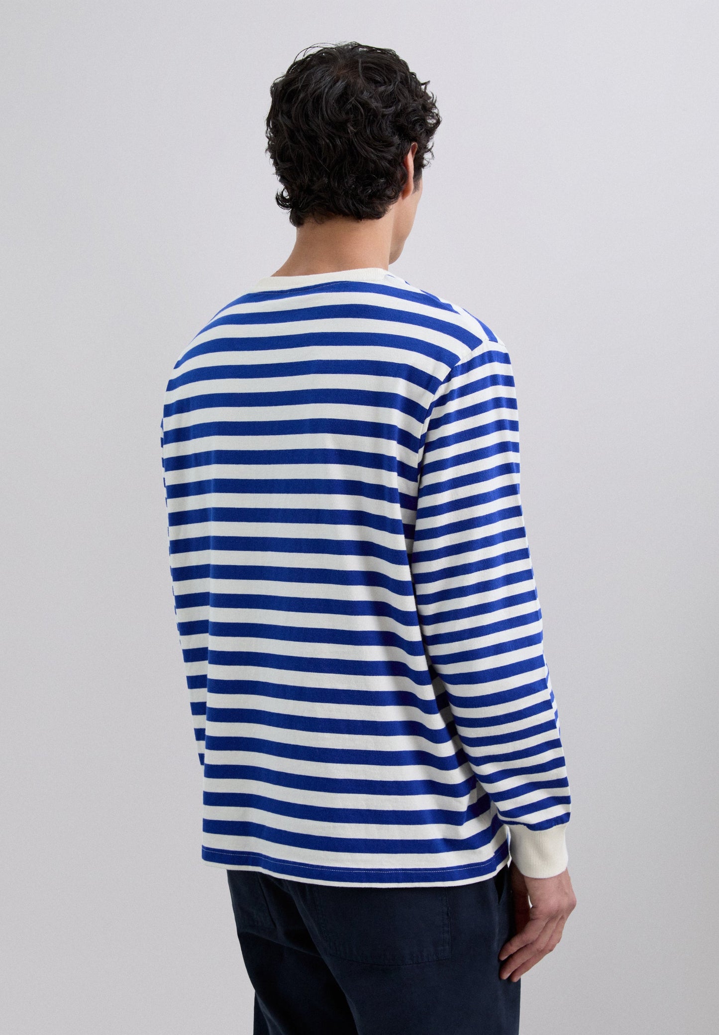SCMIXEDSTRIPED LS TEE