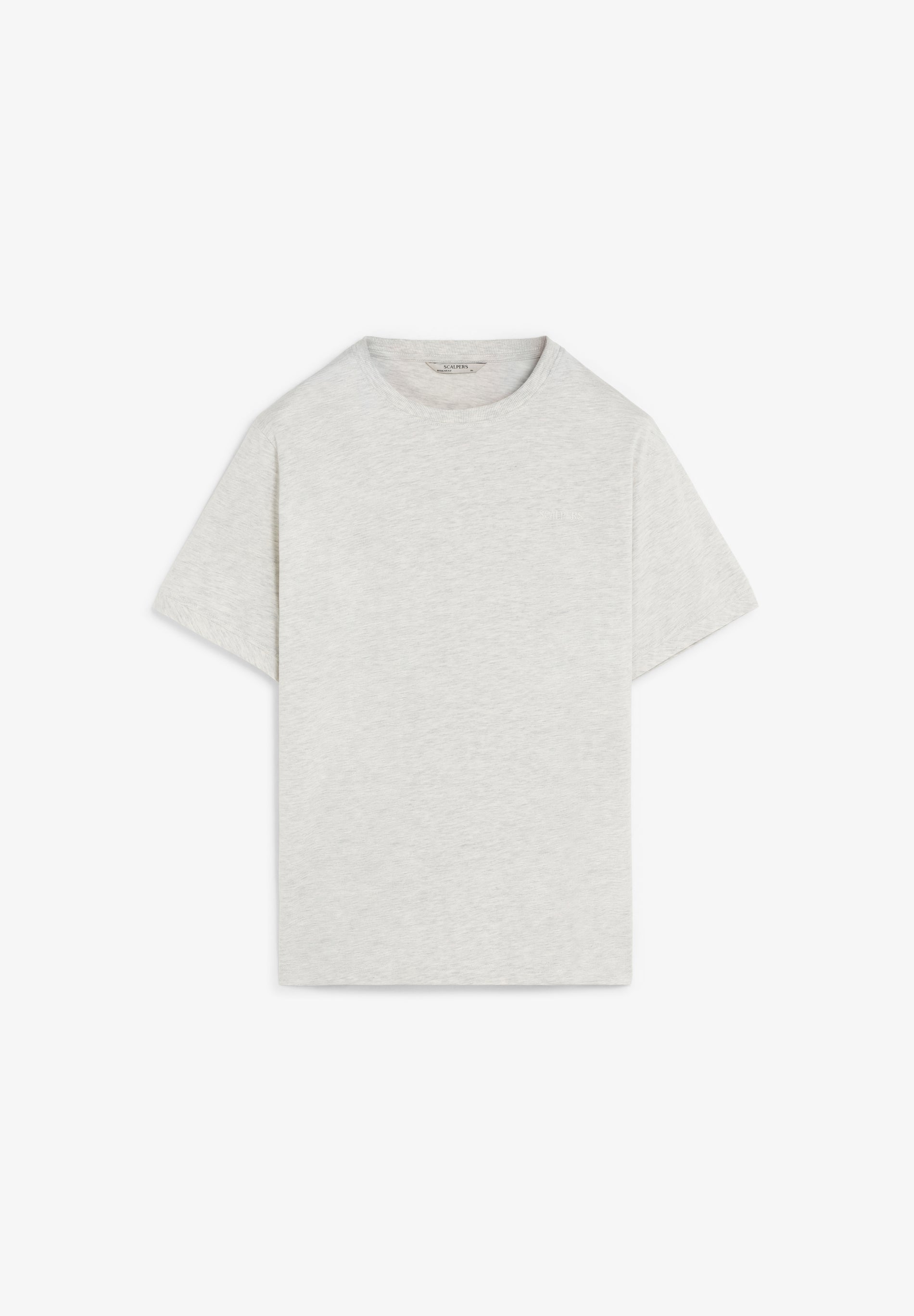 T-SHIRT BORDADA COM EFEITO DESBOTADO