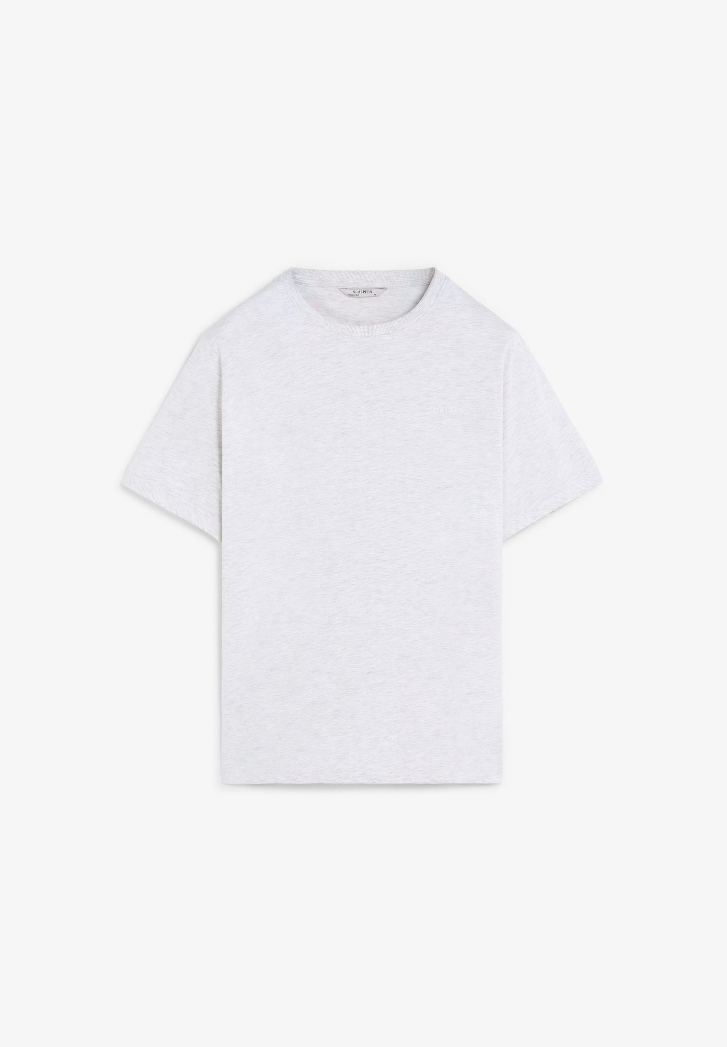T-SHIRT BORDADA COM EFEITO DESBOTADO
