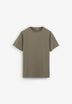 T-SHIRT BORDADA COM EFEITO DESBOTADO