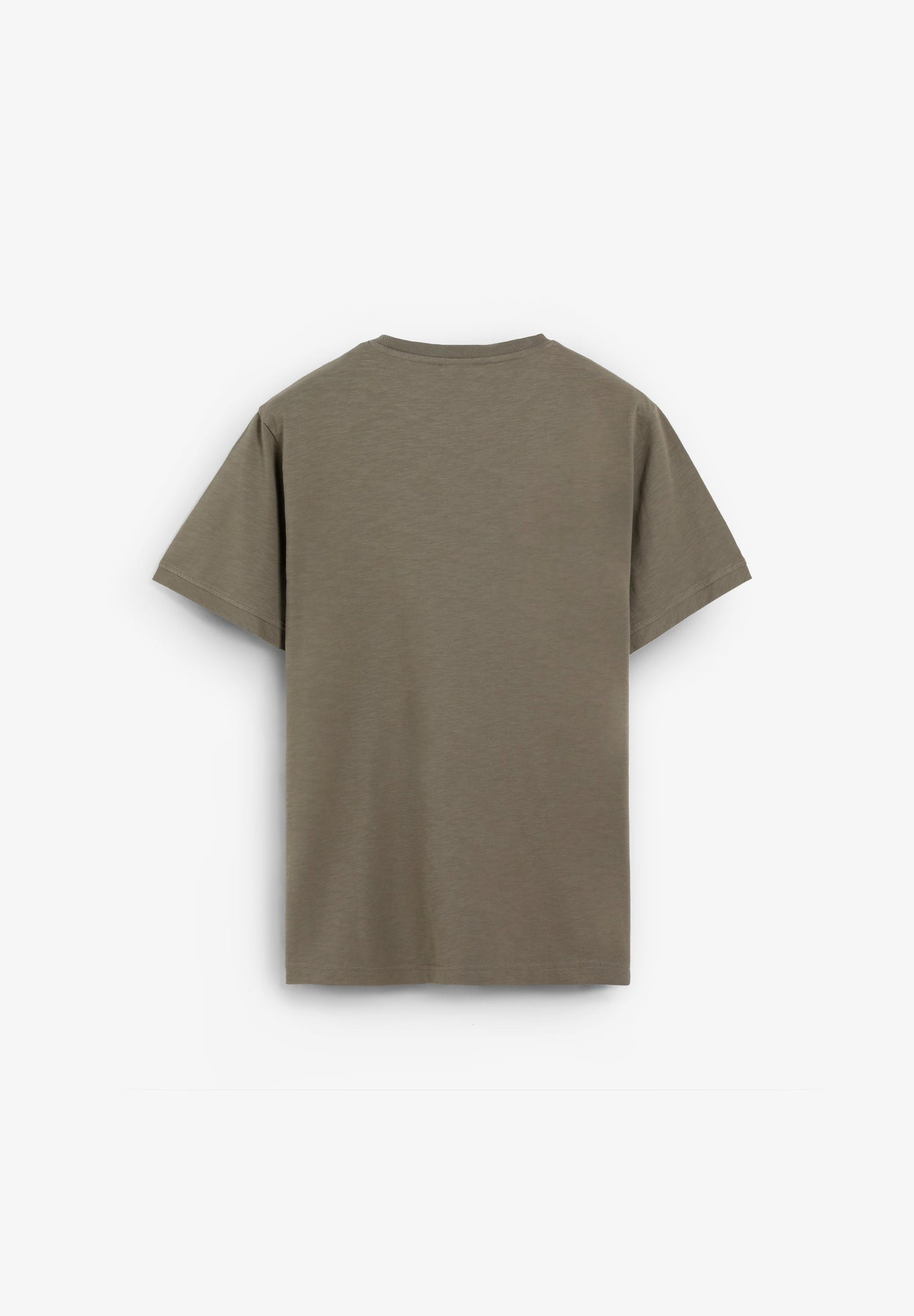 T-SHIRT BORDADA COM EFEITO DESBOTADO