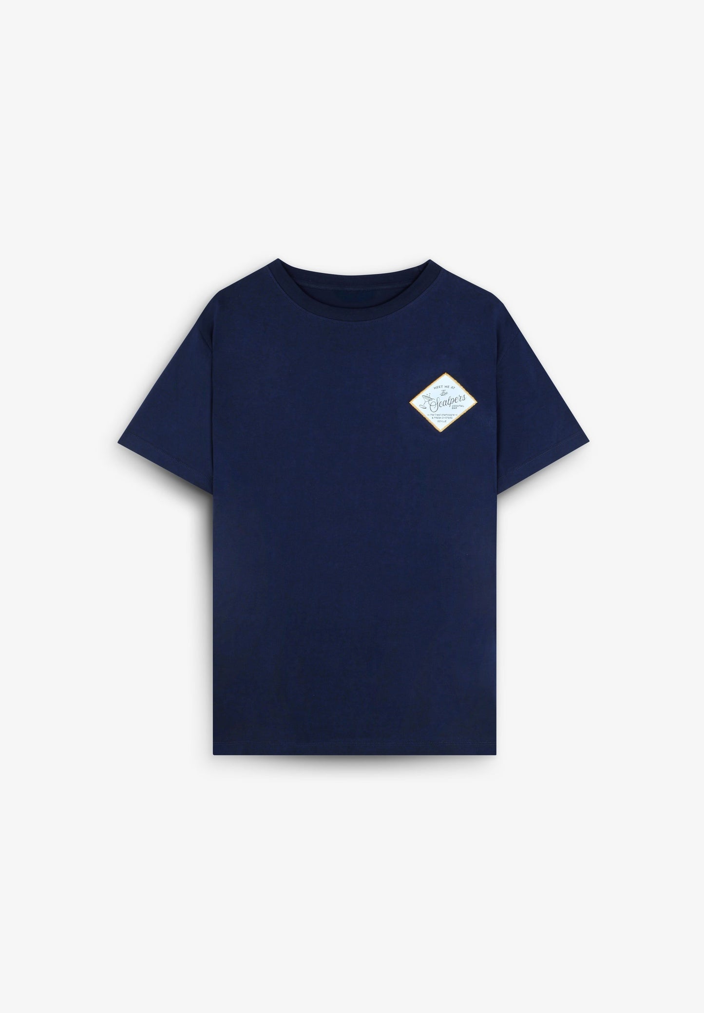 CAMISETA PARCHE BORDADO LOGO - Scalpers