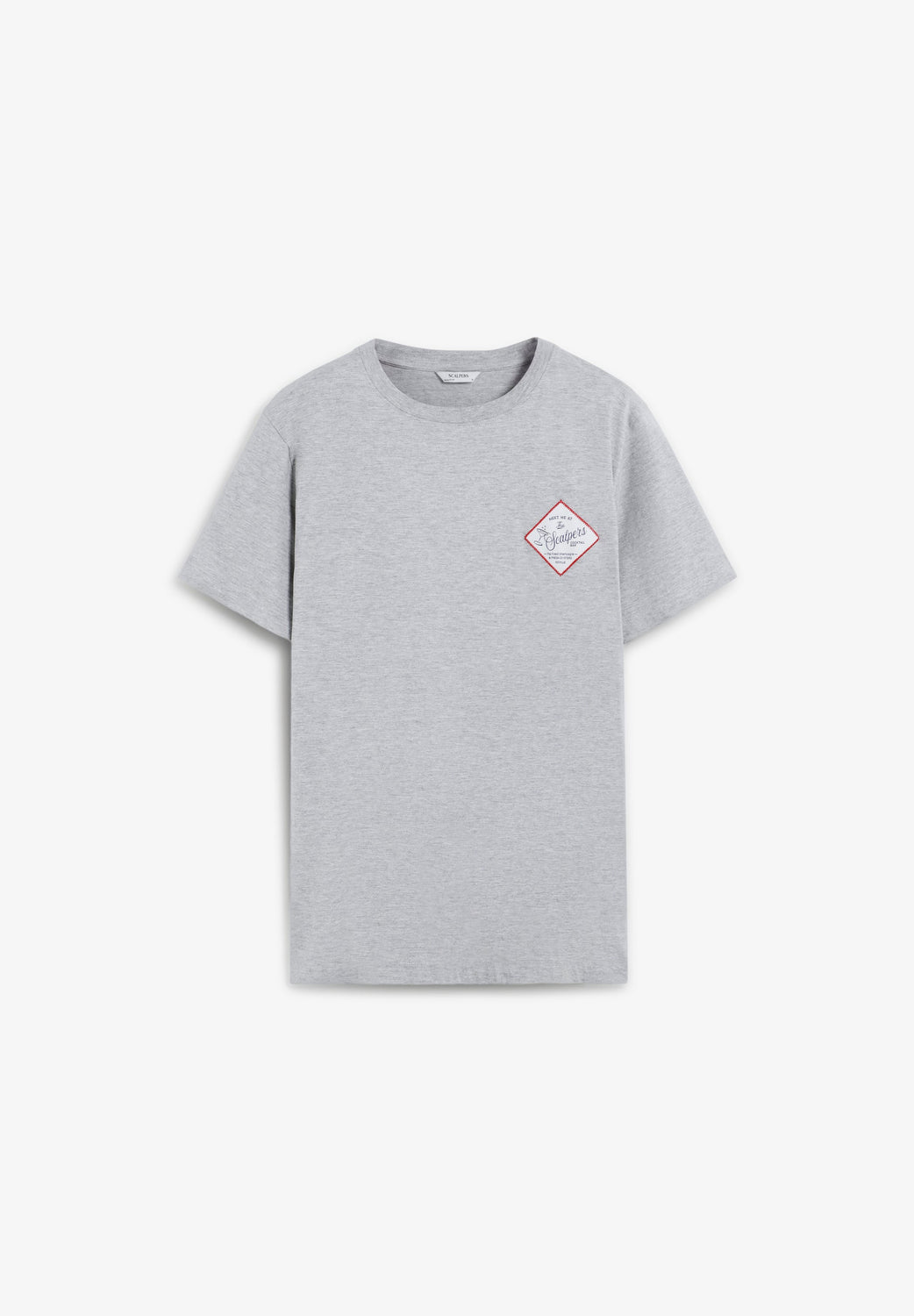 CAMISETA PARCHE BORDADO LOGO - Scalpers