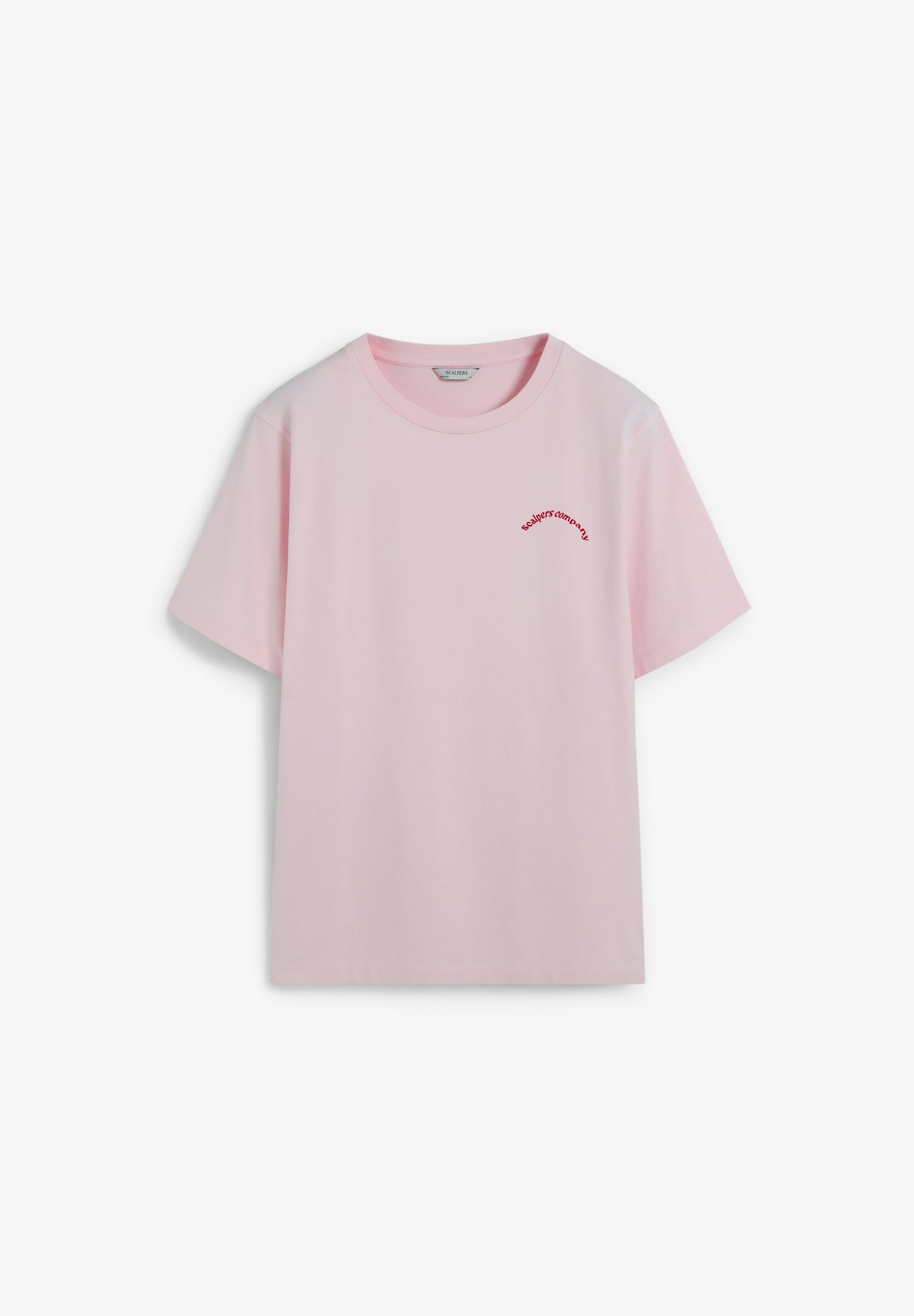 T-SHIRT COM PADRÃO DE LOGÓTIPO