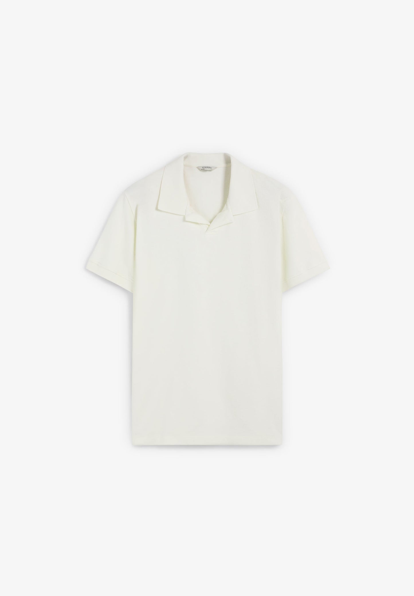 CAMISA POLO MANGA CURTA MALHA RÚSTICA
