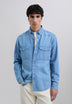 CAMISA DENIM EM ALGODÃO