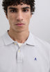 CAMISA POLO EM PIQUÉ COM BORDADO