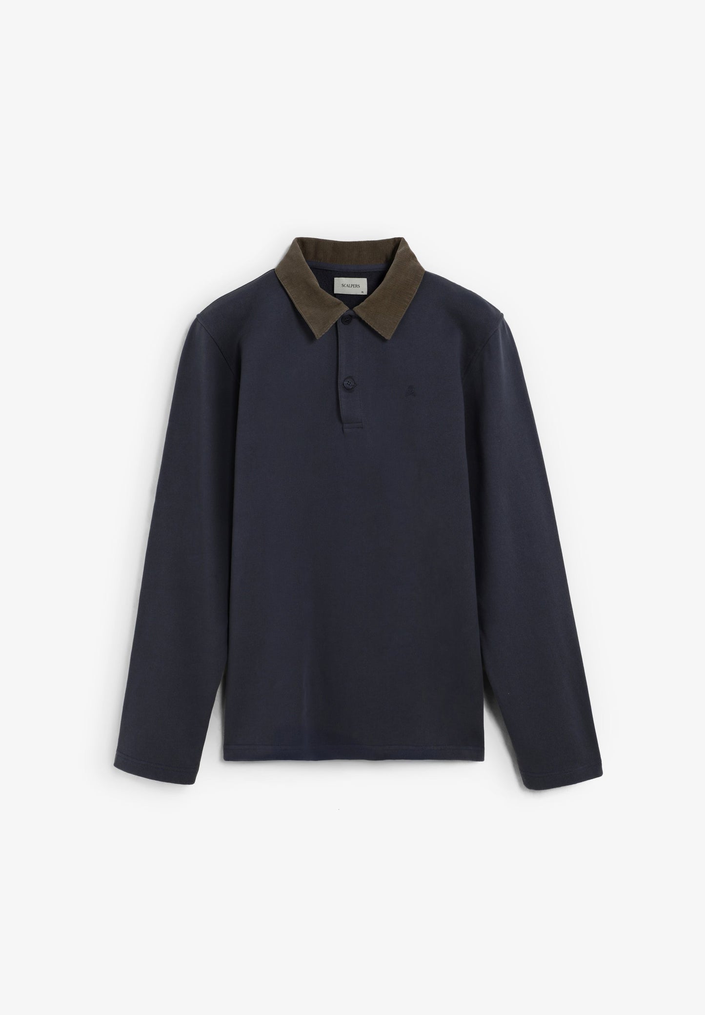 SCCORDUROY POLO SWEATER