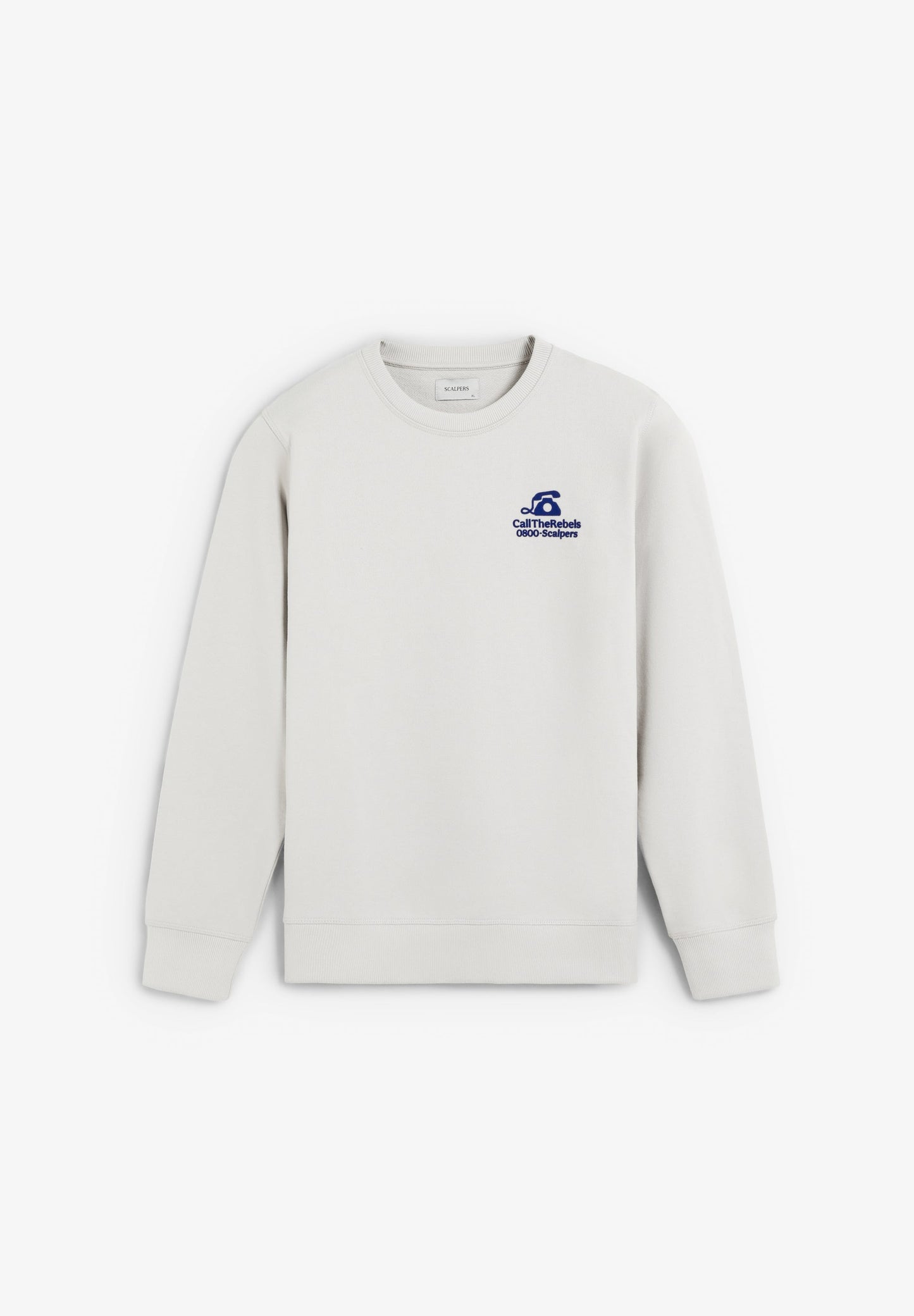 SWEATSHIRT COM LOGÓTIPO EM RELEVO