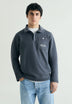 SWEATSHIRT COM MEIO FECHO E BOLSO