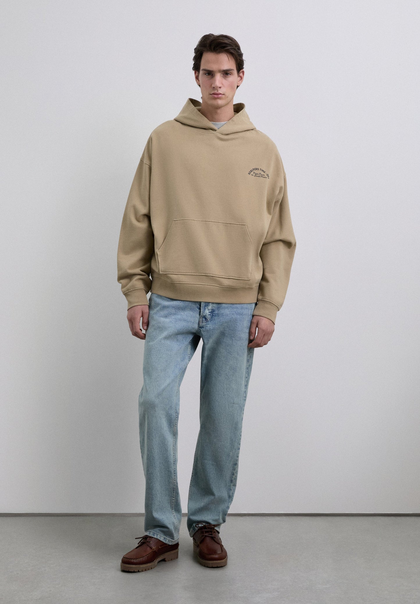 SWEATSHIRT COM PADRÃO DE LOGÓTIPO