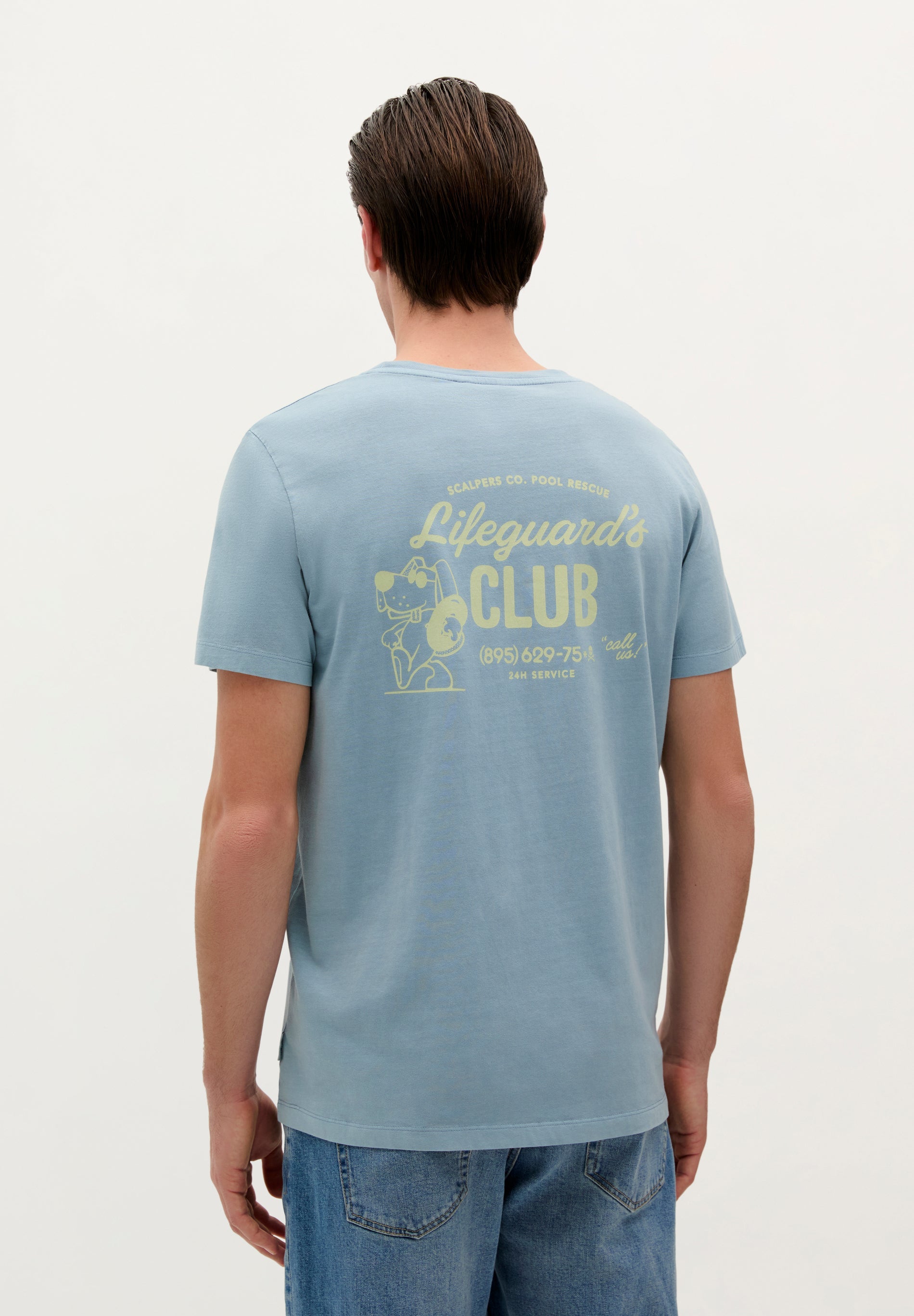 T-SHIRT LIFEGUARD COM PADRÃO