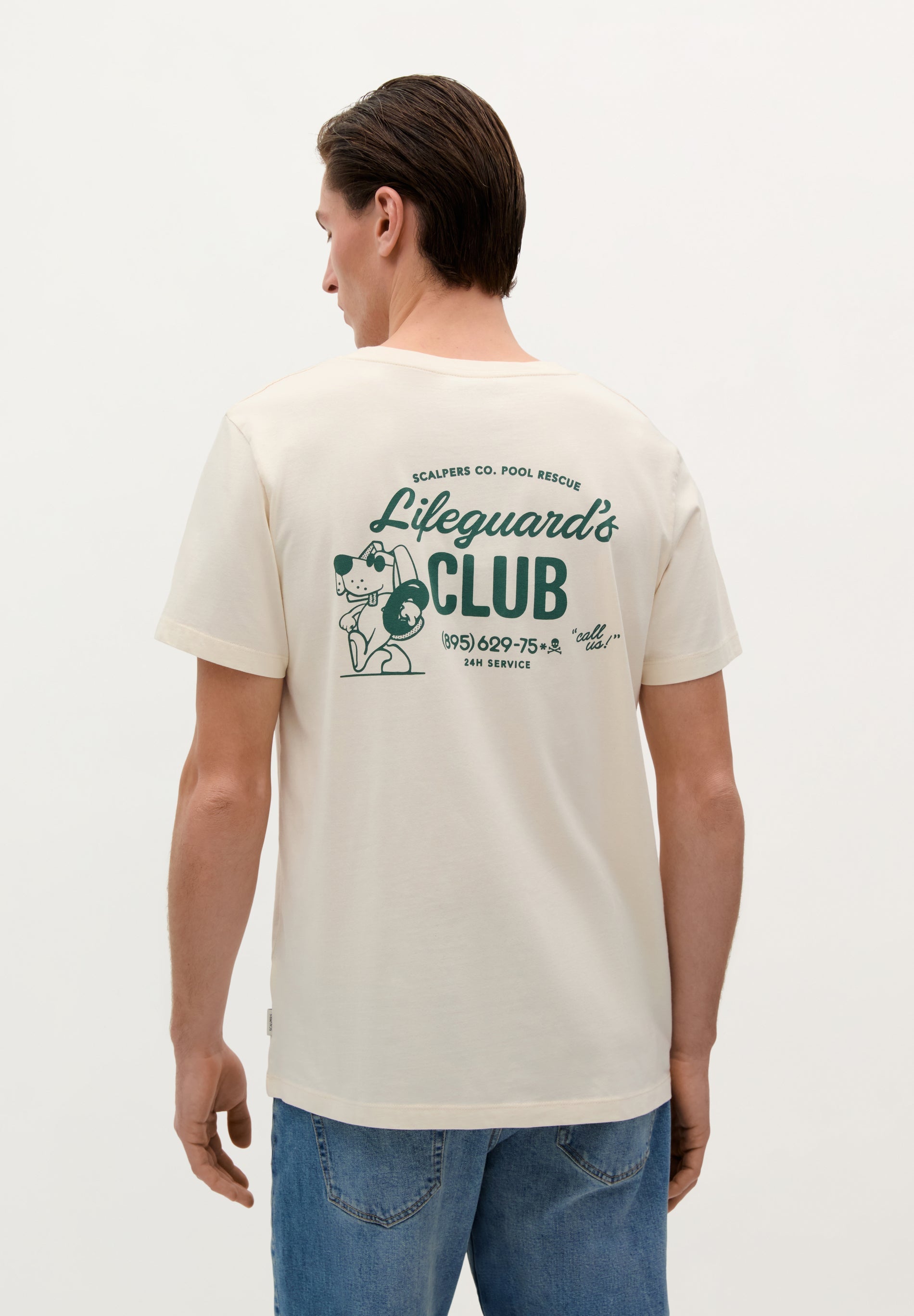 T-SHIRT LIFEGUARD COM PADRÃO