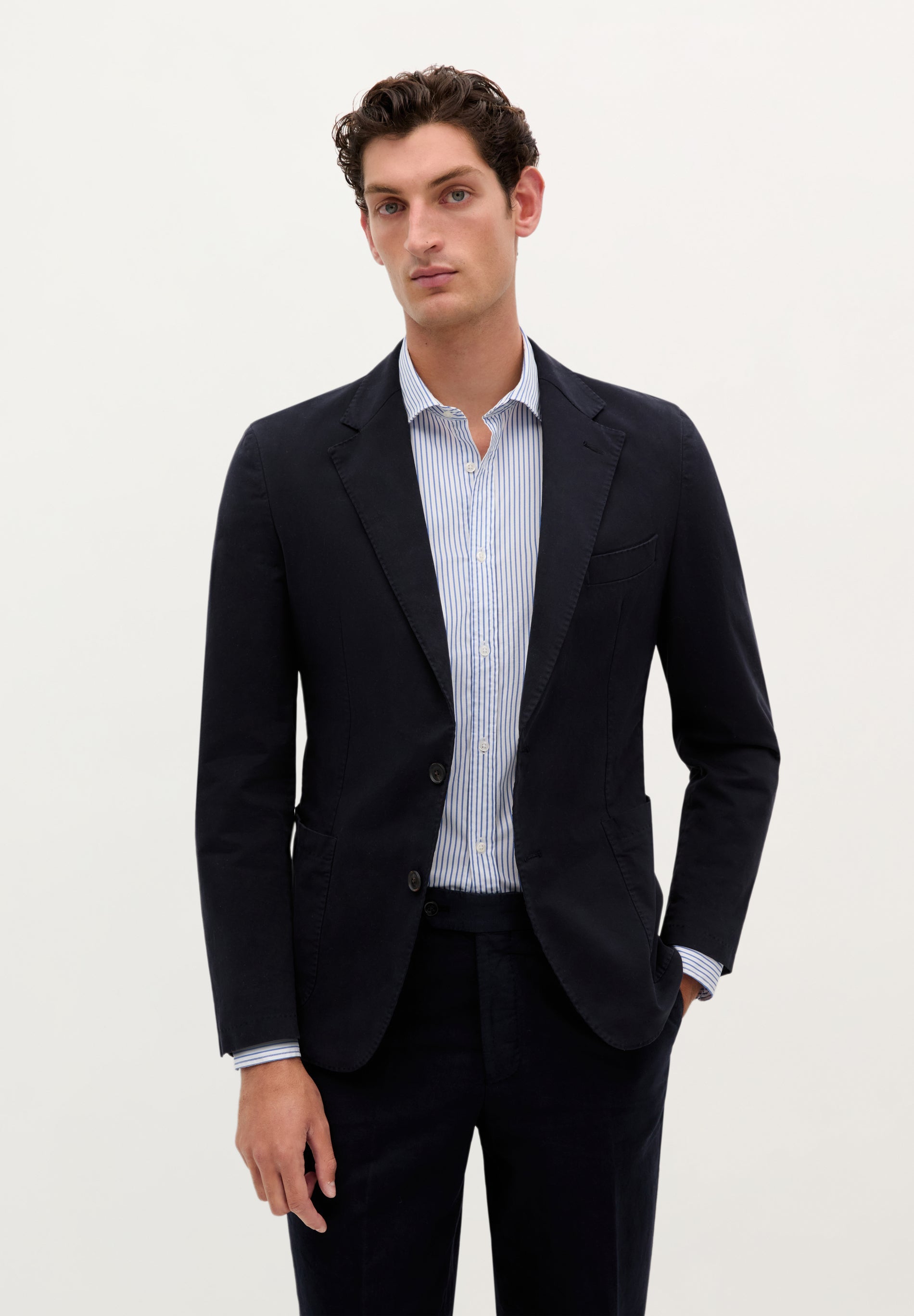 BLAZER LEVE EM ALGODÃO