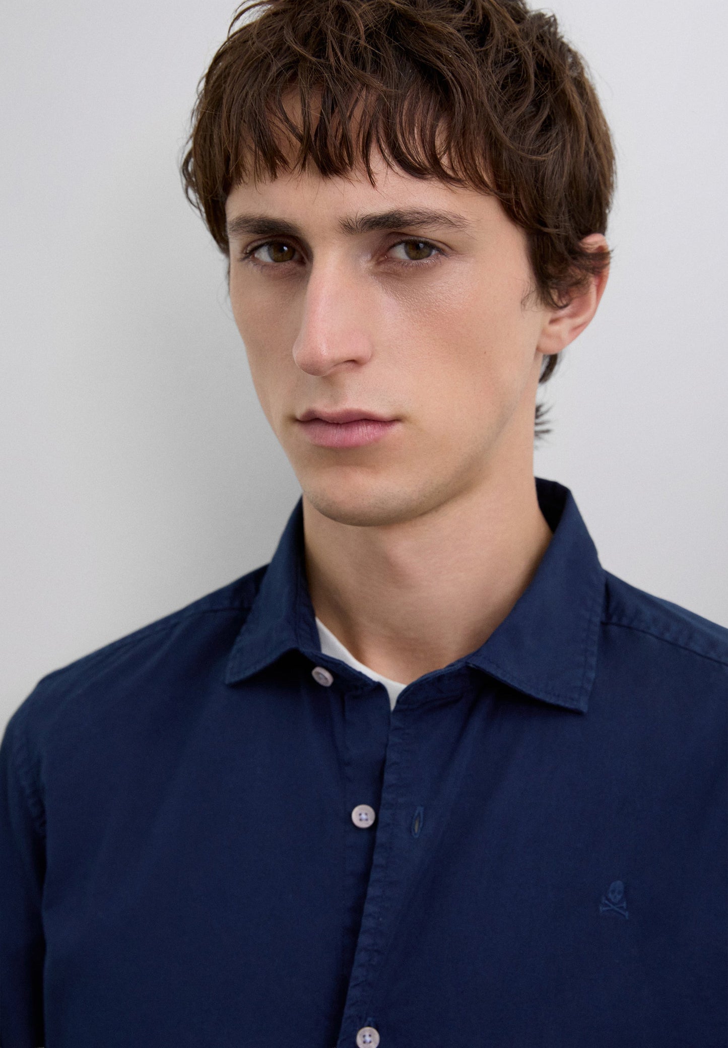 CAMISA SKULL BORDADA